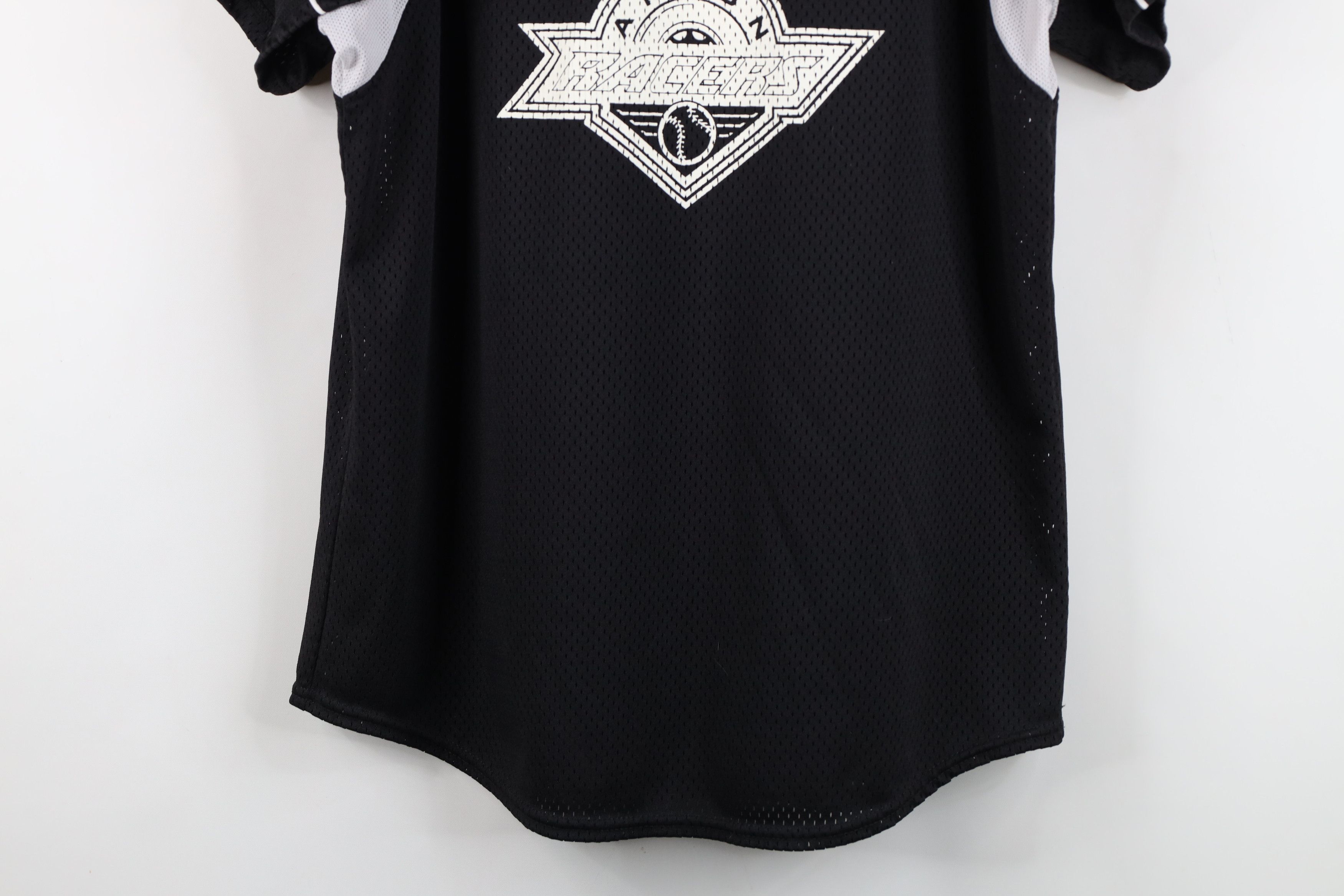 Majestic Vintage Majestic Akron Racers NPF Softball Jersey Black USA Size L / US 10 / IT 46 - 3 Thumbnail