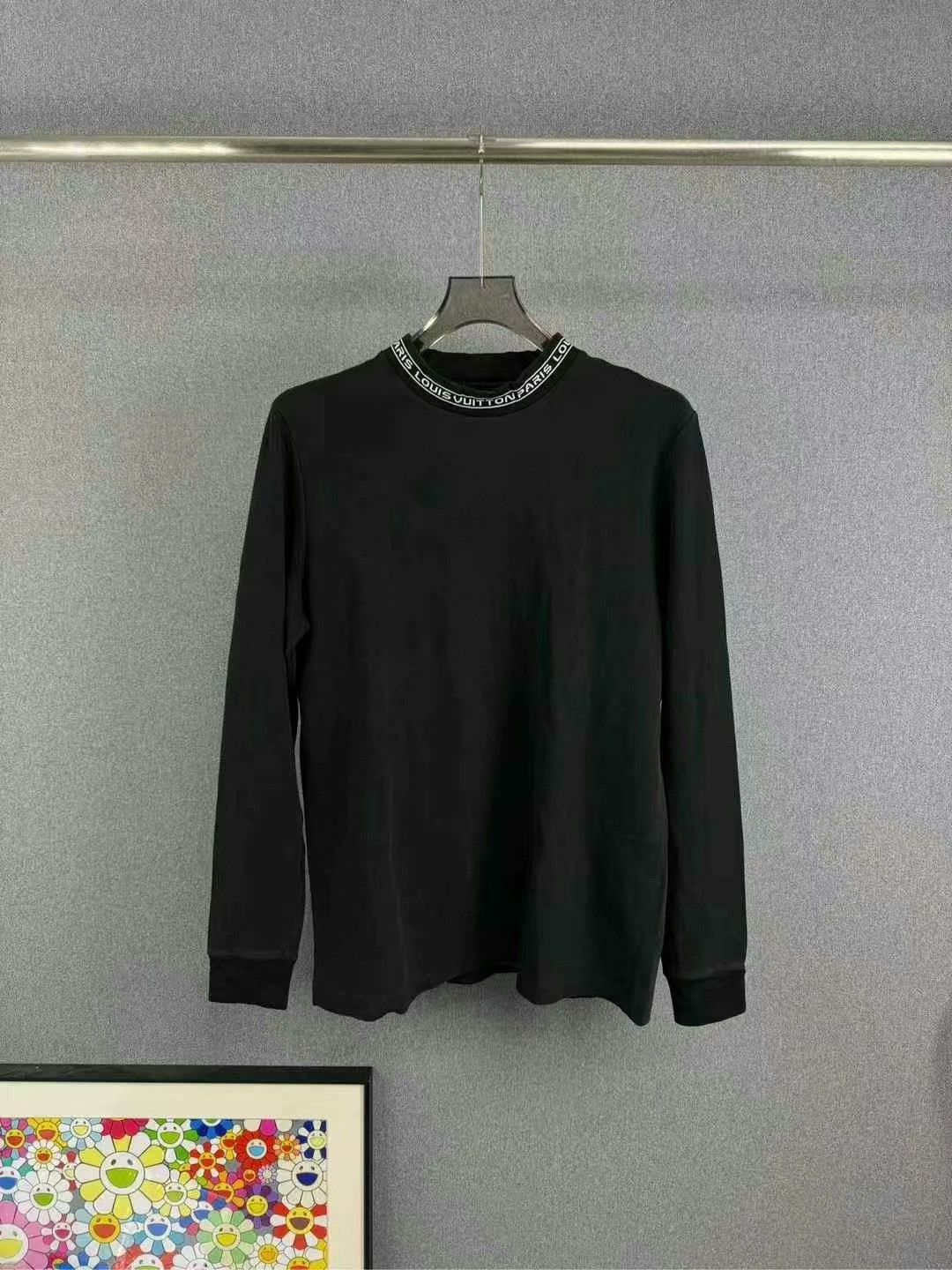 Louis Vuitton louis vuitton black logo sweatshirt Size US M / EU 48-50 / 2 - 1 Thumbnail