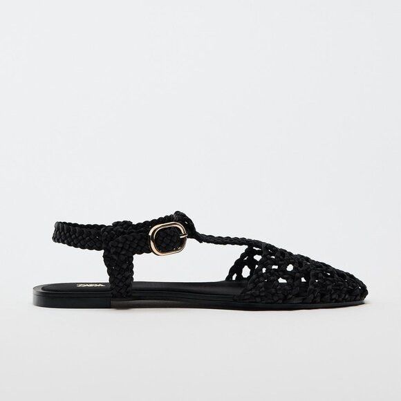 Zara ZARA Woven Flats Size US 10 / IT 40 - 16 Thumbnail
