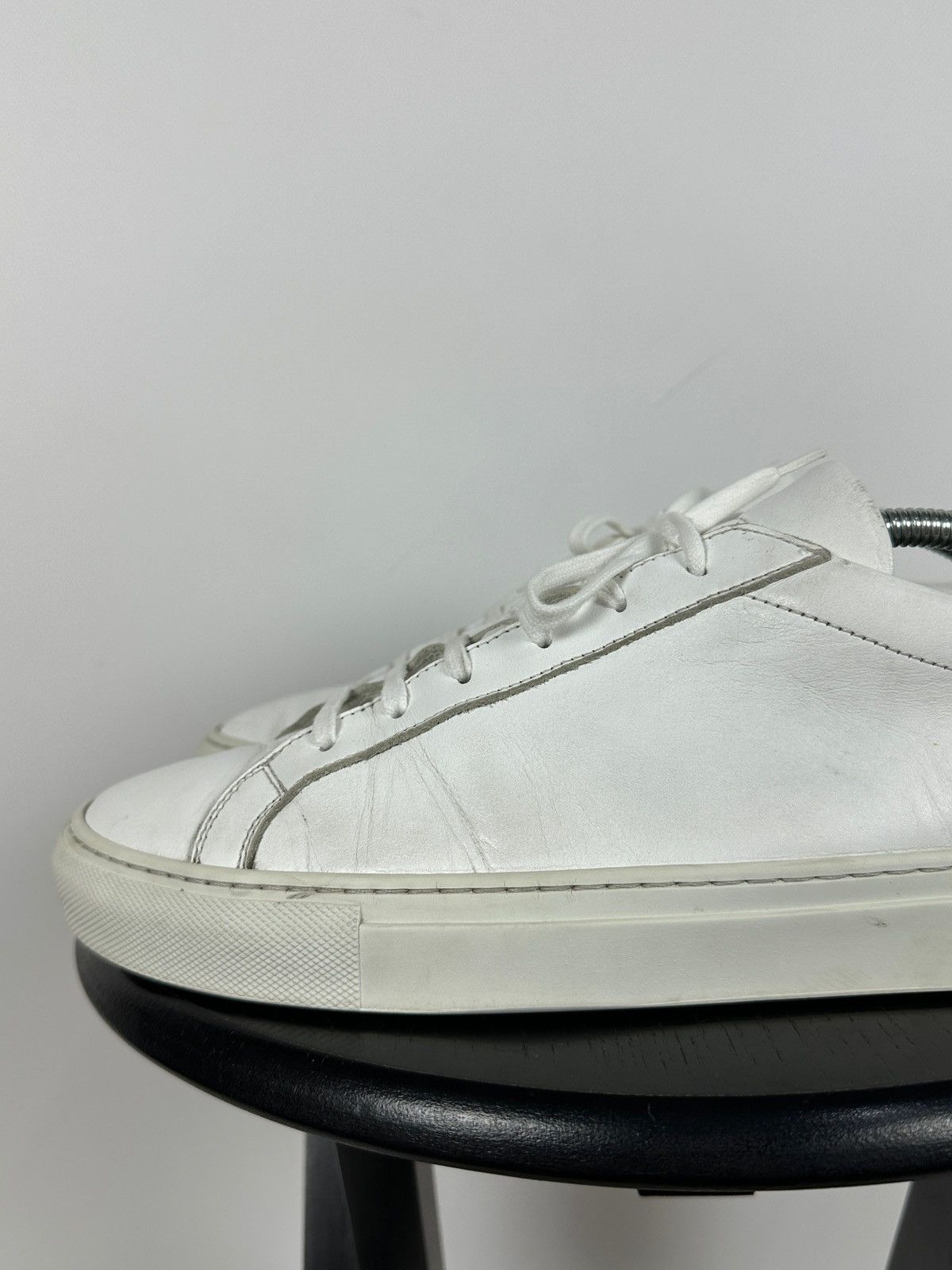 Common Projects Common Projects Original Achilles 1528 Low White Sneakers Size US 11 / EU 44 - 15 Thumbnail