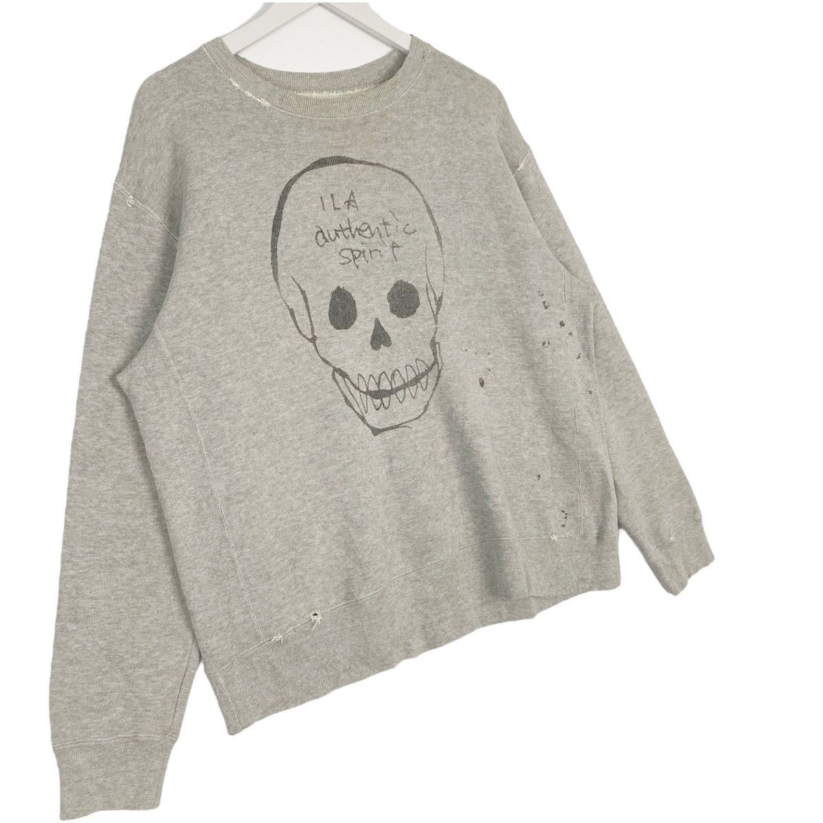 Other Vintage ILA Authentic Spirit Sweatshirt Skull Splitter Size US M / EU 48-50 / 2 - 3 Thumbnail