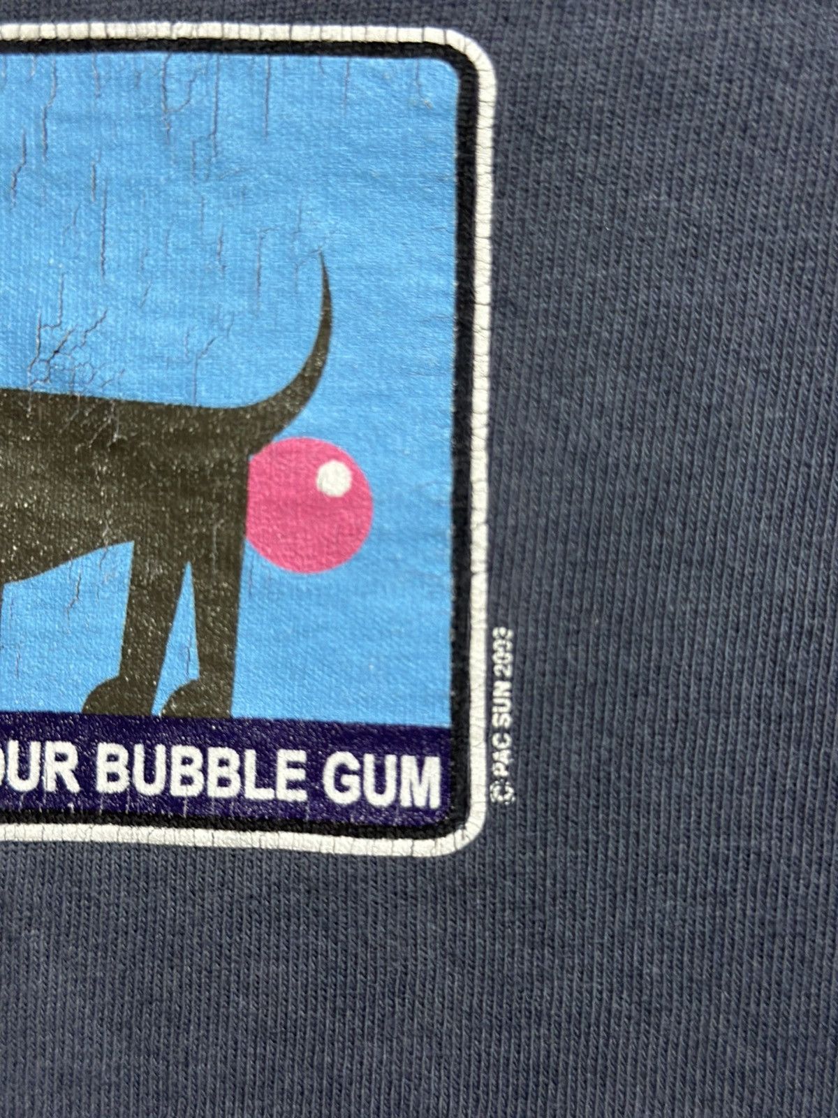Pacsun × Vintage Vintage PacSun Don’t Swallow Your Bubble Gum Faded Tee Size US M / EU 48-50 / 2 - 3 Thumbnail