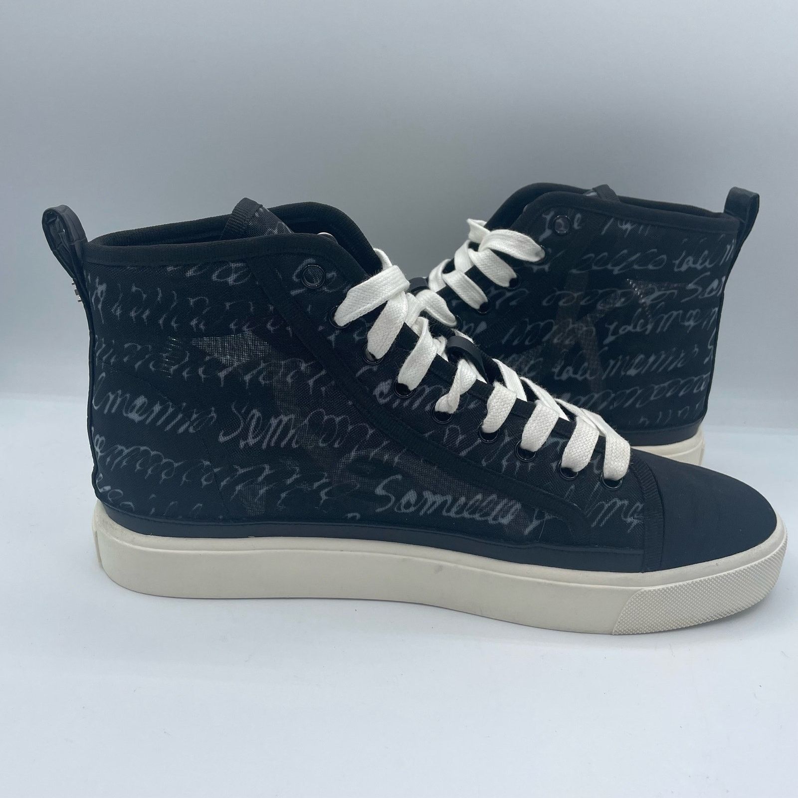 Sam Edelman Sam Edelman Elba Black Swirl White Mesh High Shoes 9.5 Size US 9.5 / IT 39.5 - 5 Thumbnail