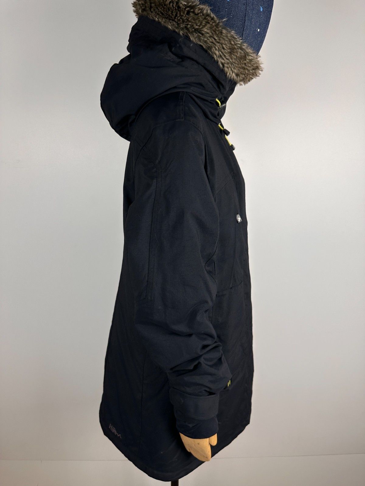 Peak Performance Peak Performance Klond Parka Winter Jacket Black Yellow Sz M Size M / US 6-8 / IT 42-44 - 6 Thumbnail