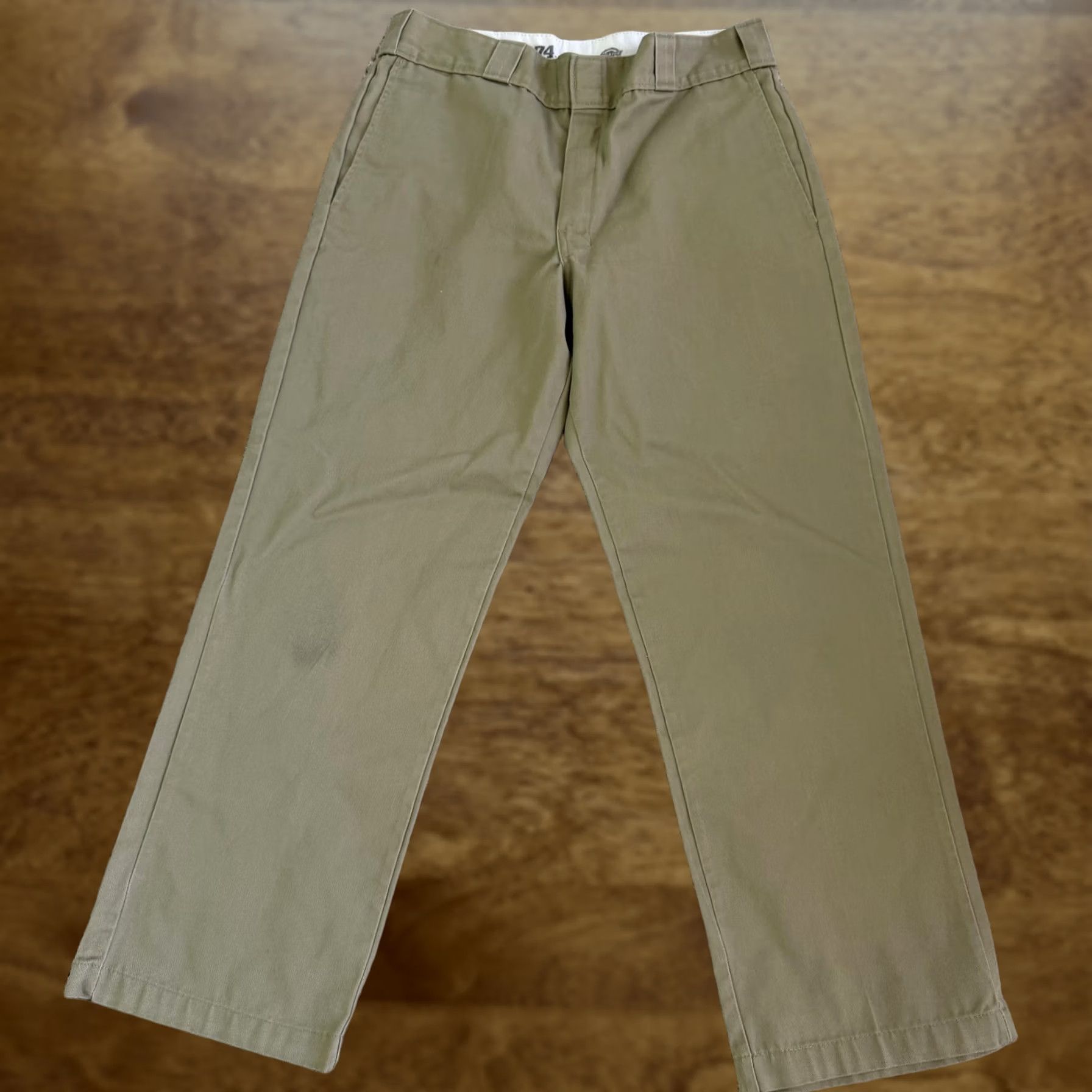 Dickies Dickies Pants Mens 34x27 Beige Khakis Straight Leg Classic Fit Workwear Pants Size US 34 / EU 50 - 1 Thumbnail