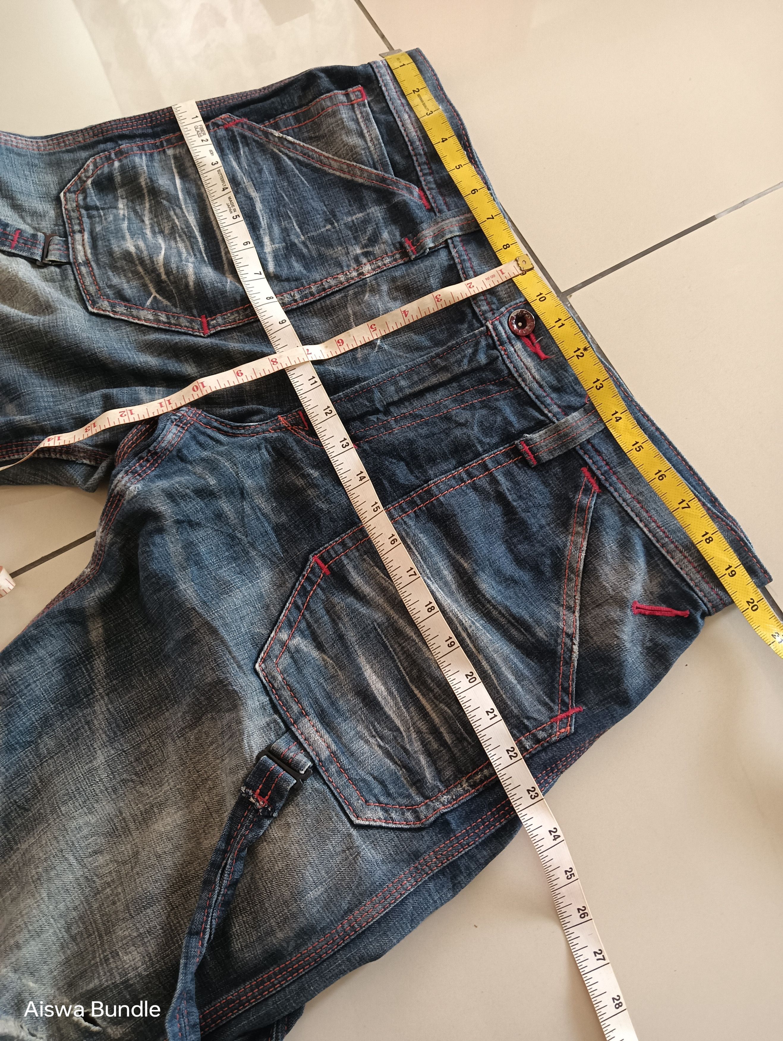 Edwin × Japanese Brand Edwin Blue Trip Distressed Denim Size US 38 / EU 54 - 18 Thumbnail