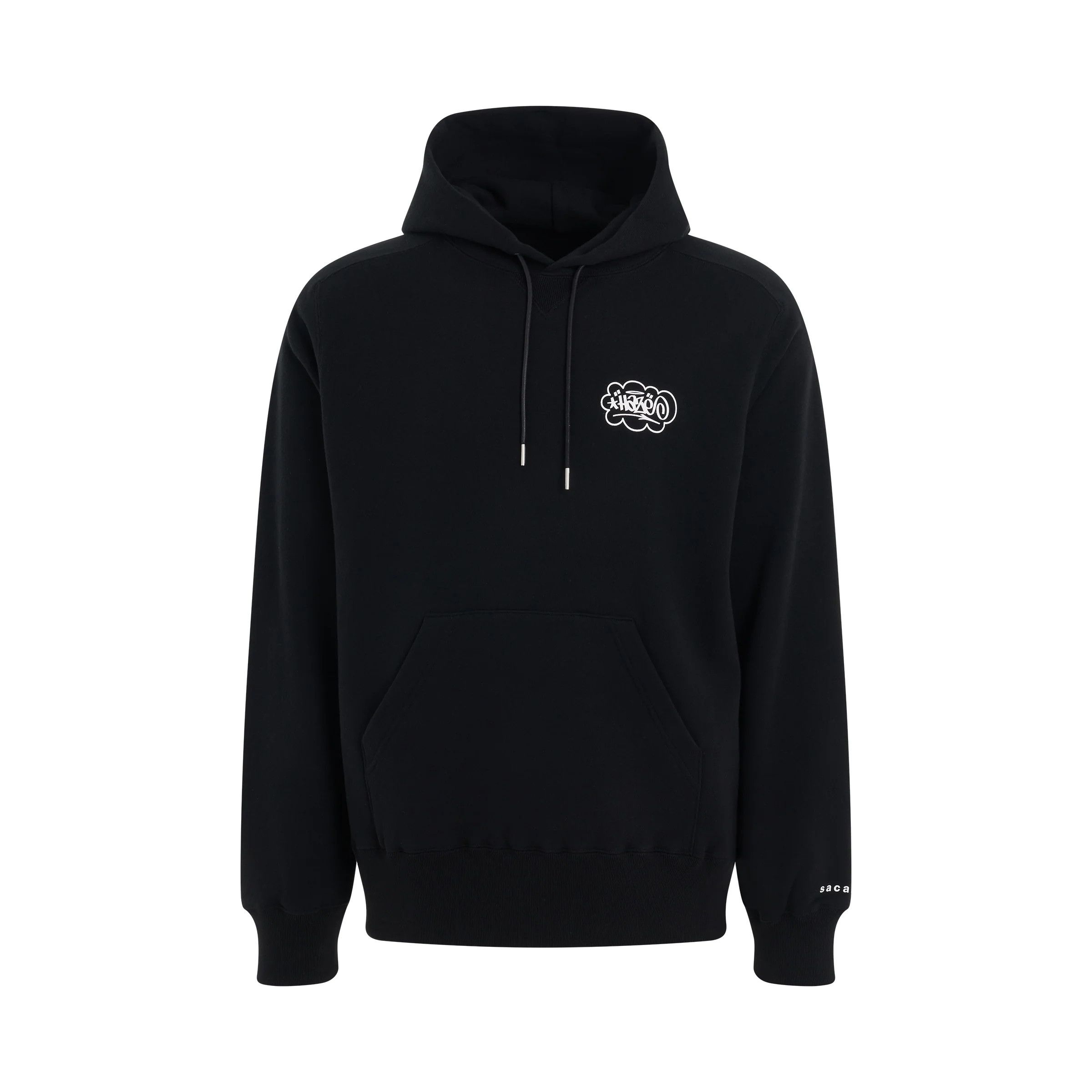 Sacai o1mris0824 Circle Star Hoodie in Black Size US L / EU 52-54 / 3 - 1 Thumbnail