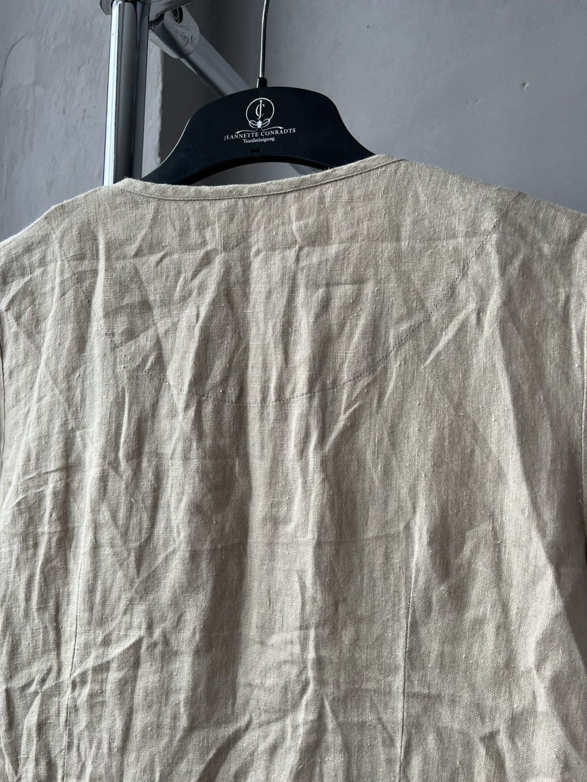 Gudrun Sjoden GUDRUN SJODEN ORGANIC LINEN DIRDNL STYLE TUNIC DRESS SIZE S Size S / US 4 / IT 40 - 19 Thumbnail