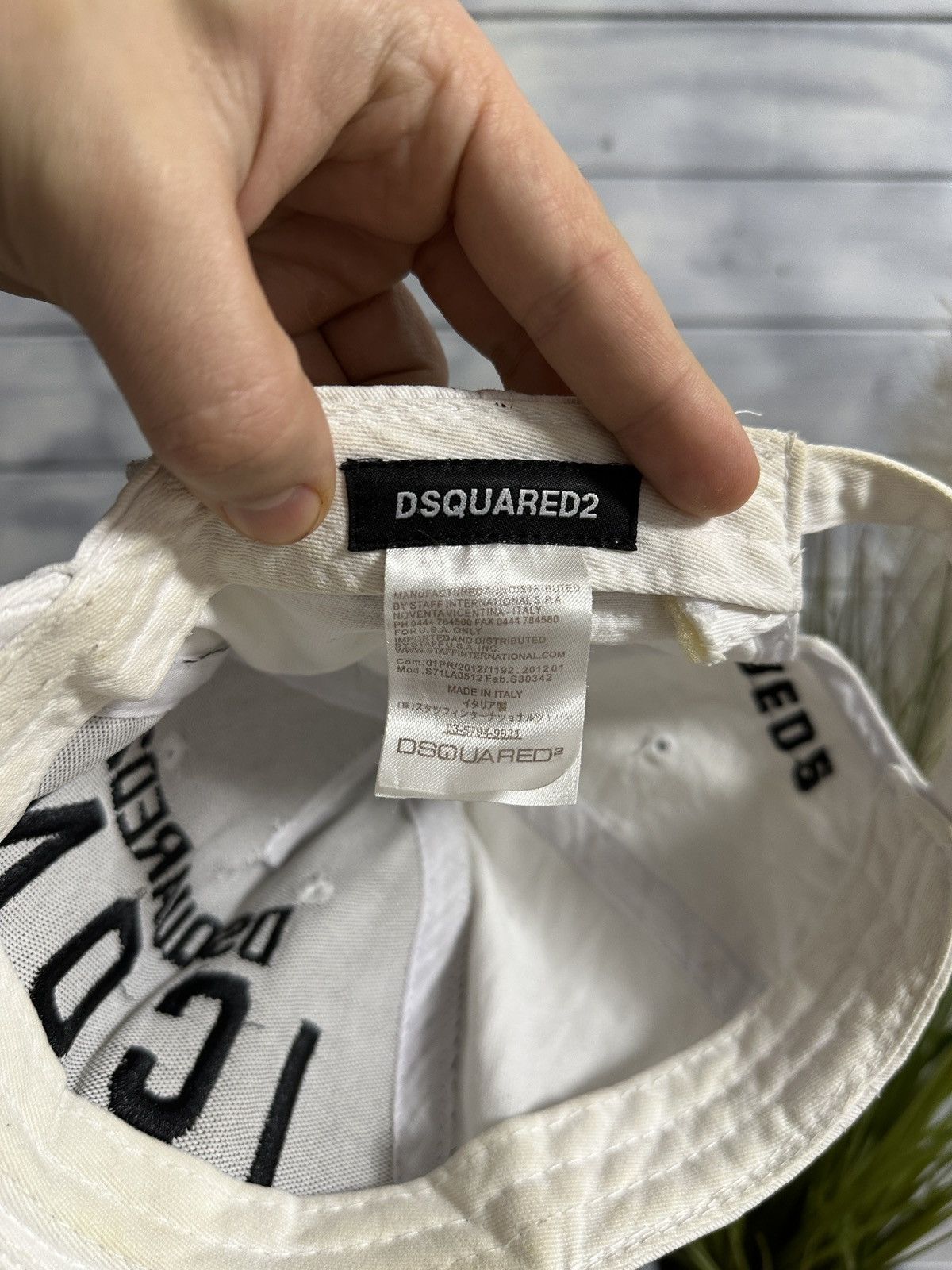 Dsquared2 Rare Luxury Cap DSQUARED2 ICON Made In Italy. Size ONE SIZE - 6 Thumbnail