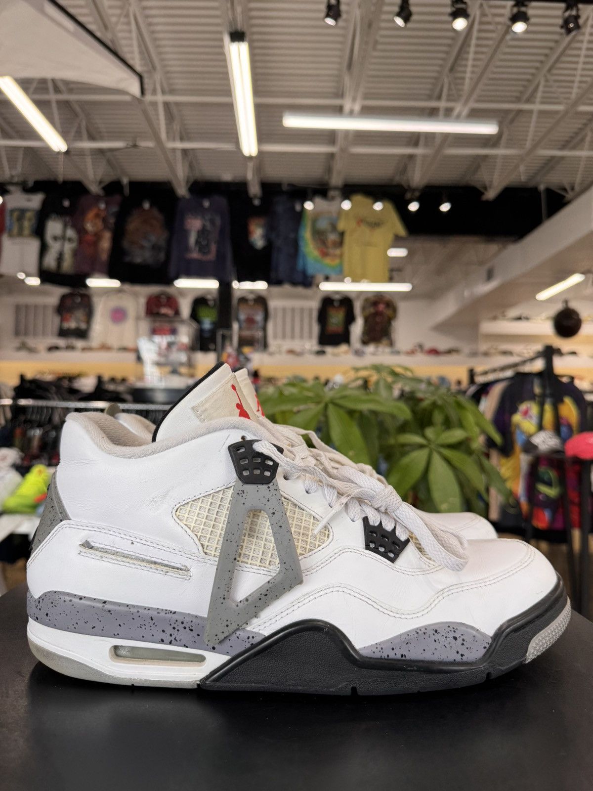 Jordan Brand Air Jordan 4 White Cement Size 11.5 (2012) Size US 11.5 / EU 44-45 - 6 Thumbnail