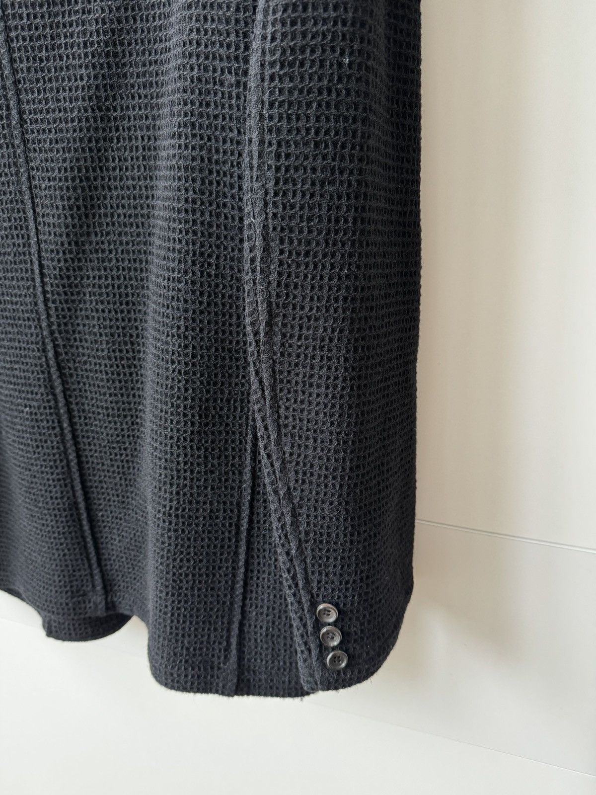 Comme des Garcons Homme [L] Wool Blazer in Black (FW00) Size US L / EU 52-54 / 3 - 7 Thumbnail