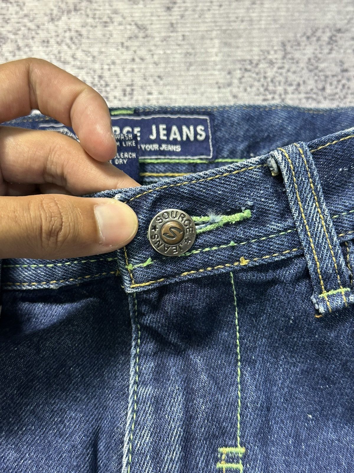Kapital Japanese Brand Source Jeans Pachwork Denim Y2k Size US 31 - 7 Thumbnail