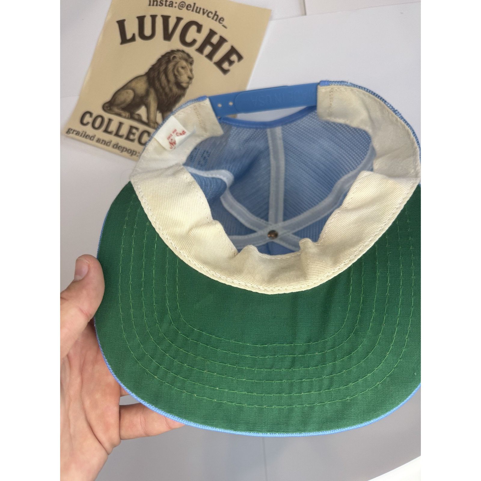 New Era VINTAGE DuPont Hat Cap Snap Back Trucker 25 Year Club 1993 Size ONE SIZE - 2 Thumbnail