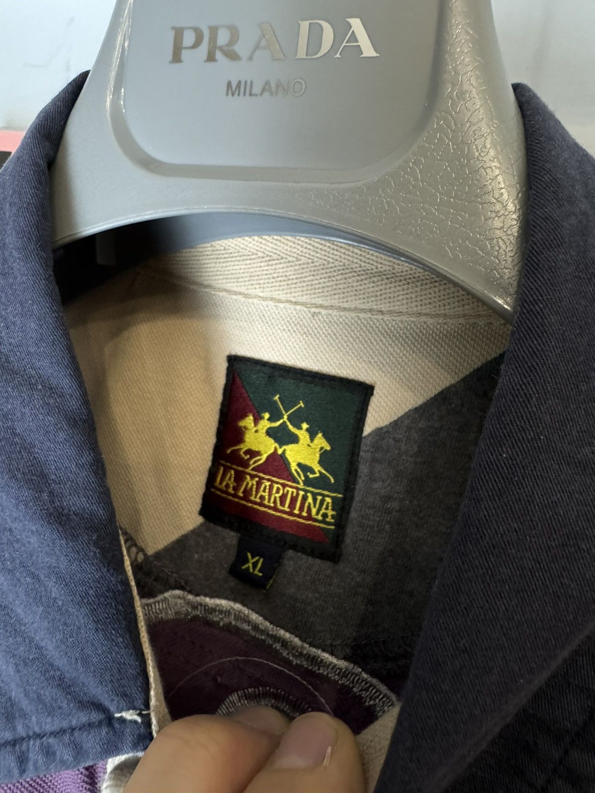 La Martina La Martina Luxury Long sleeve Polo T-Shirt Designer hype Size US XL / EU 56 / 4 - 2 Thumbnail