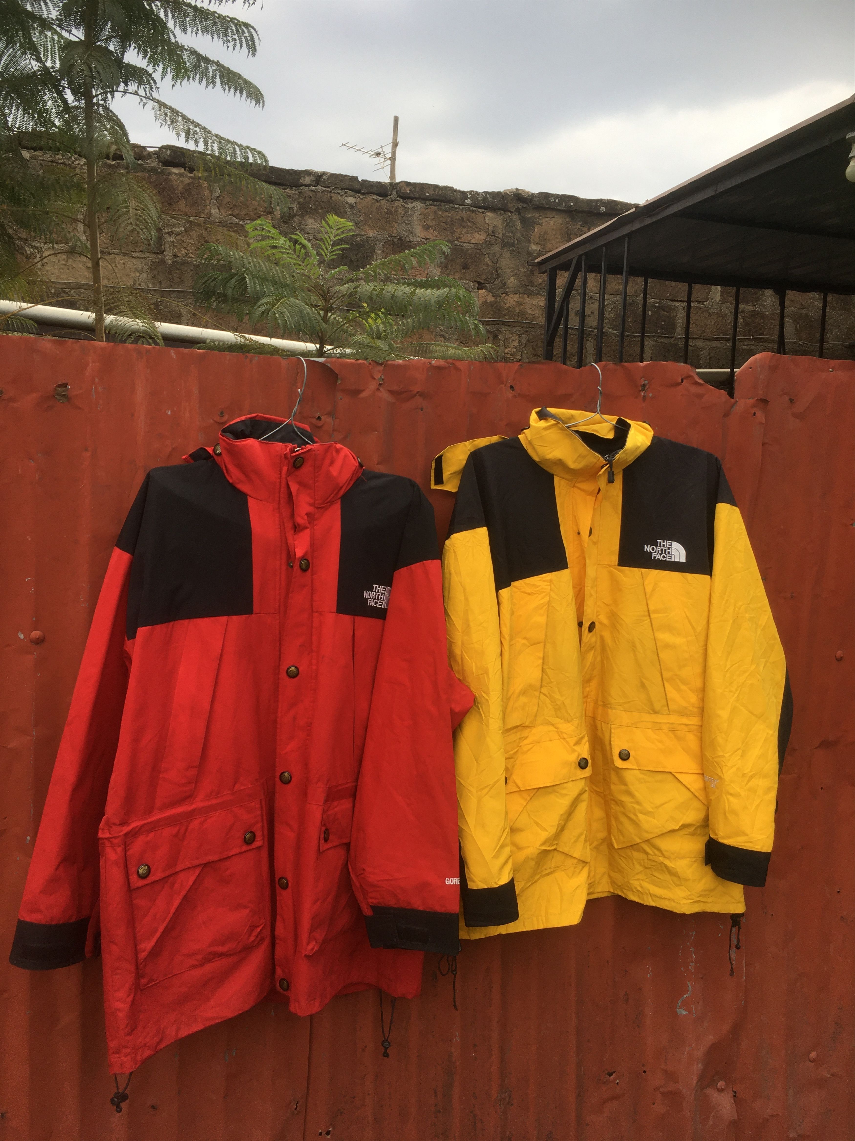 The North Face 🔥🔥2 Northface X Gore-Tex Red / Black yellow Jackets Size US XL / EU 56 / 4 - 11 Thumbnail
