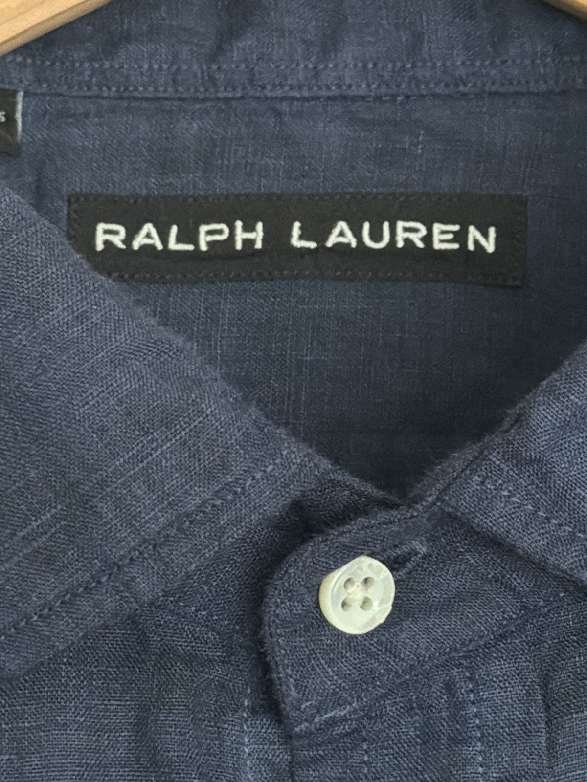 Ralph Lauren Ralph Lauren spread collar Linen shirt Size US XL / EU 56 / 4 - 4 Thumbnail