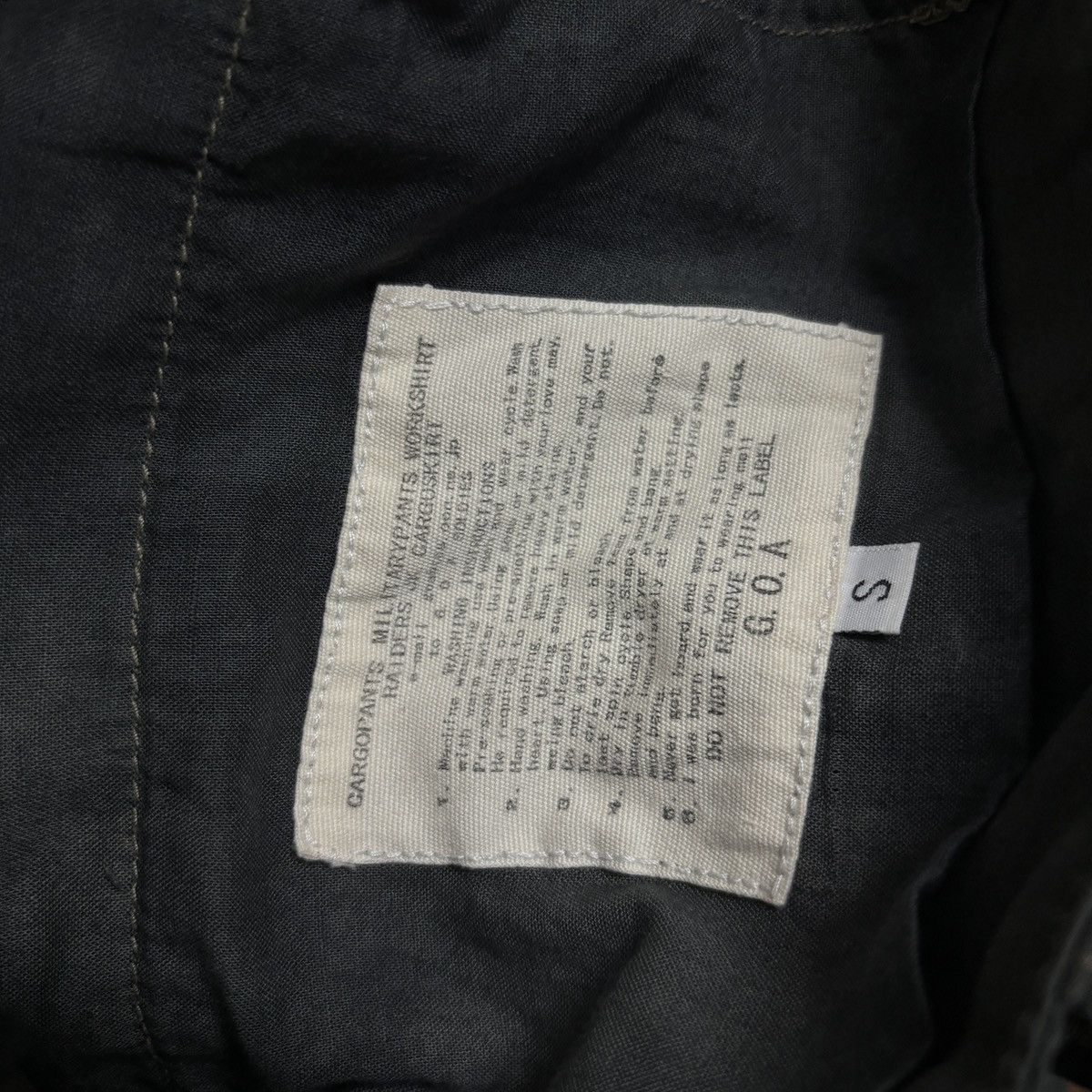 GOA 00s G.O.A Multi Pockets Flare Cargo Pants Size US 33 - 9 Thumbnail