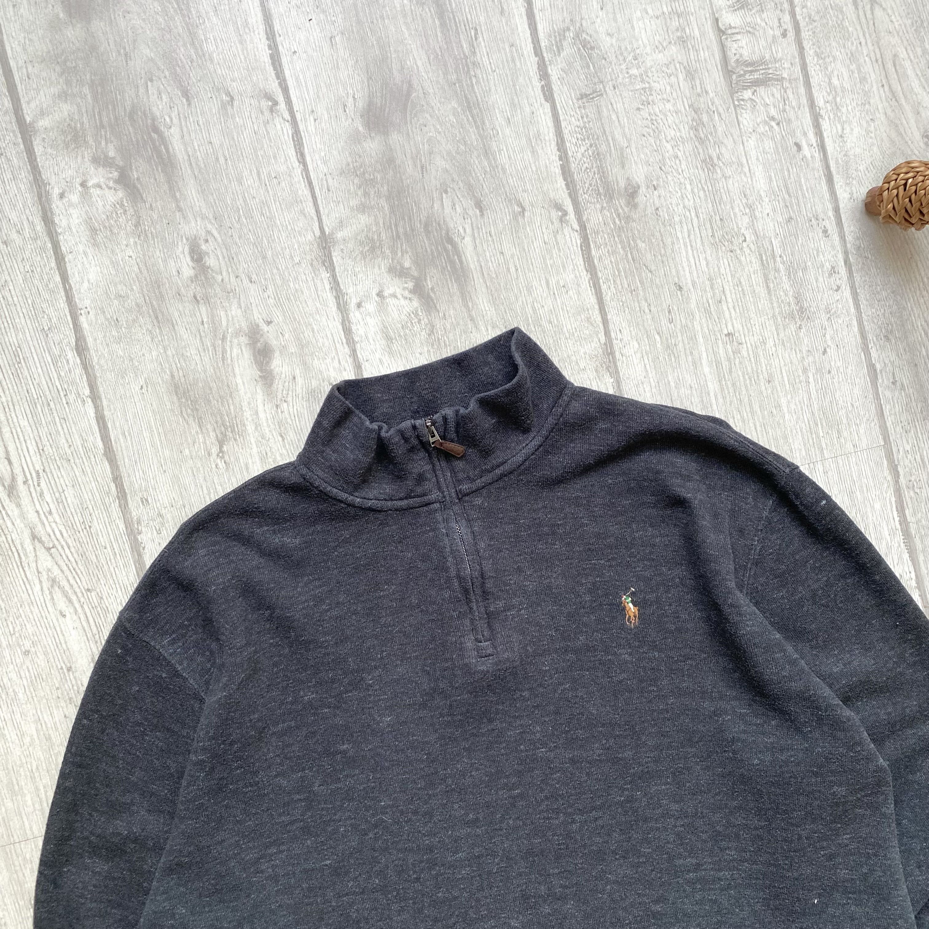 Polo Ralph Lauren 🔥Vintage Polo Ralph Lauren 1/4 Zip Sweater Luxury Sweatsirt Size US XL / EU 56 / 4 - 2 Thumbnail