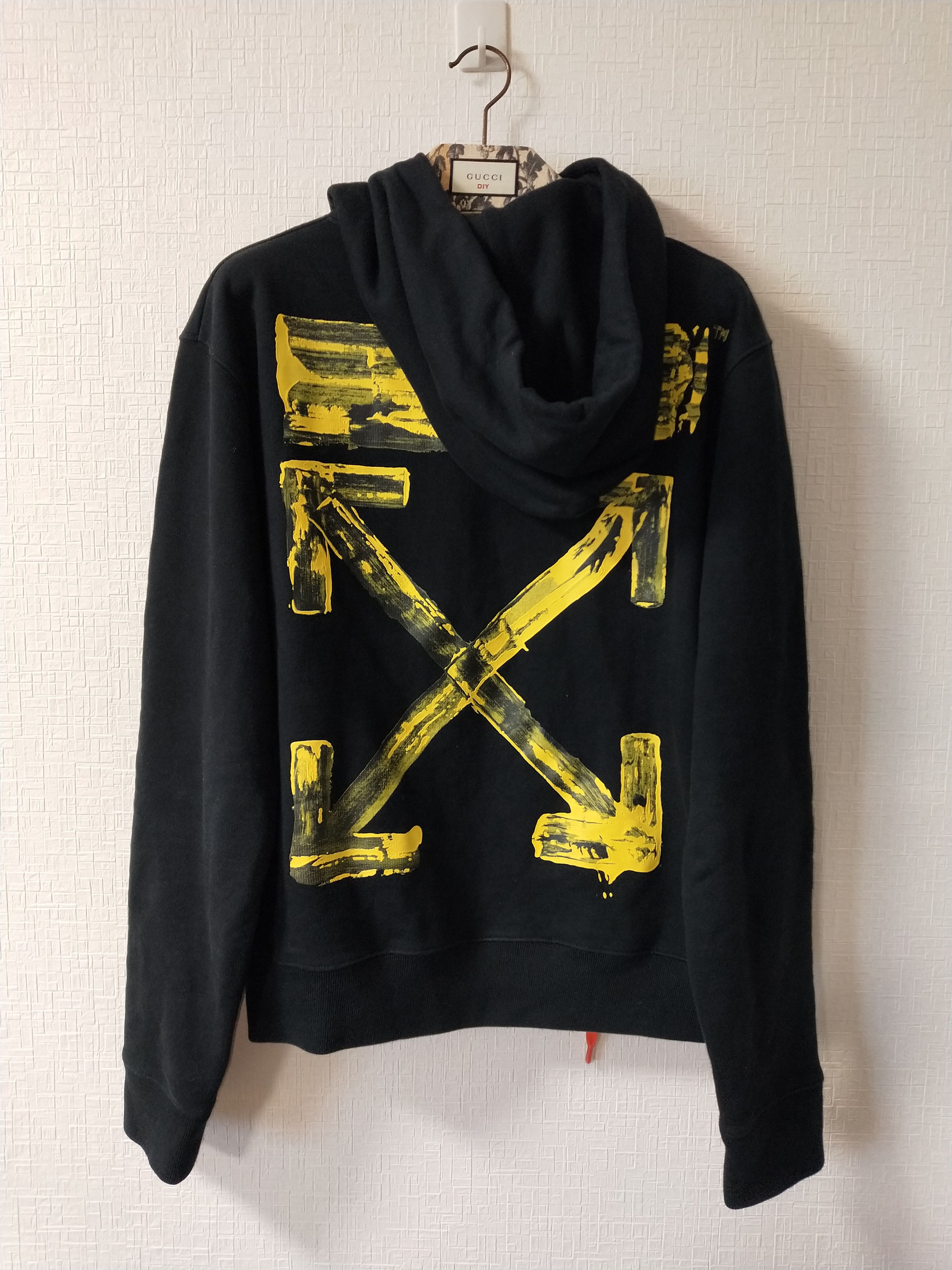 Off White Diagonal Arrows Hoodie | Grailed