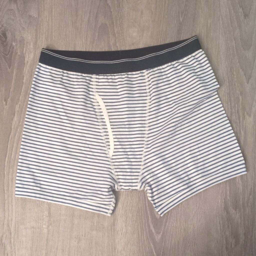 J.Crew J. Crew blue white striped boxer briefs size XL Size 30 - 7 Thumbnail
