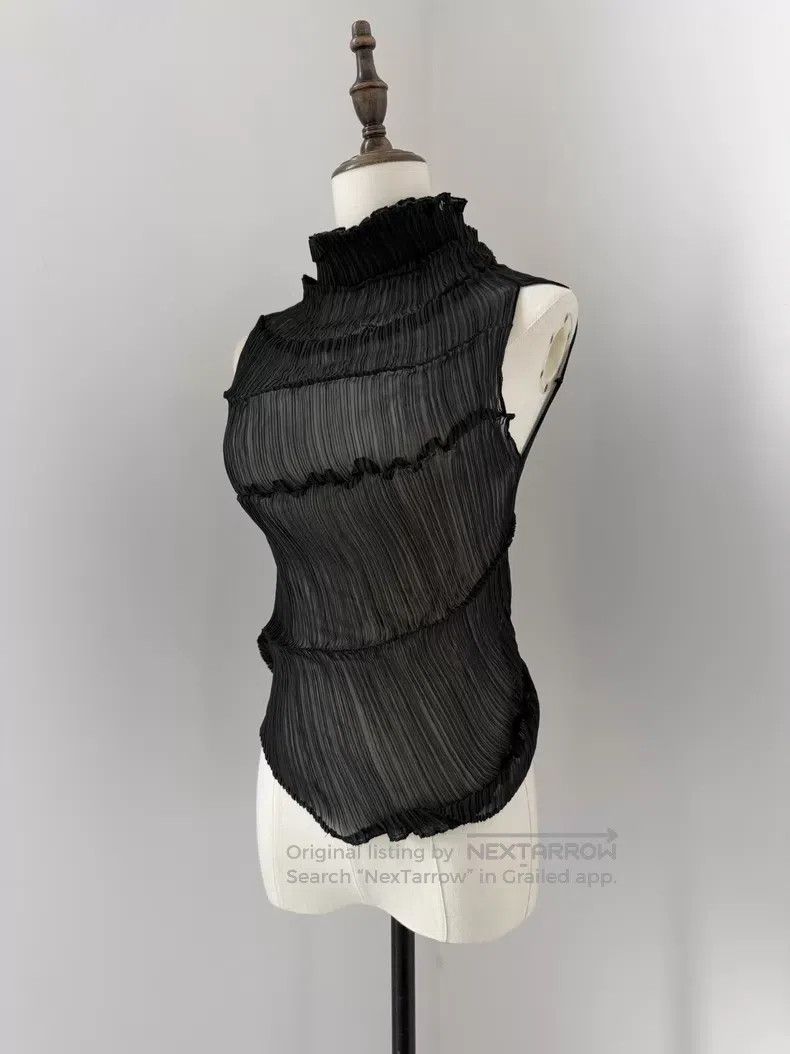 Issey Miyake Issey Miyake Black Vest Size M / US 6-8 / IT 42-44 - 7 Thumbnail