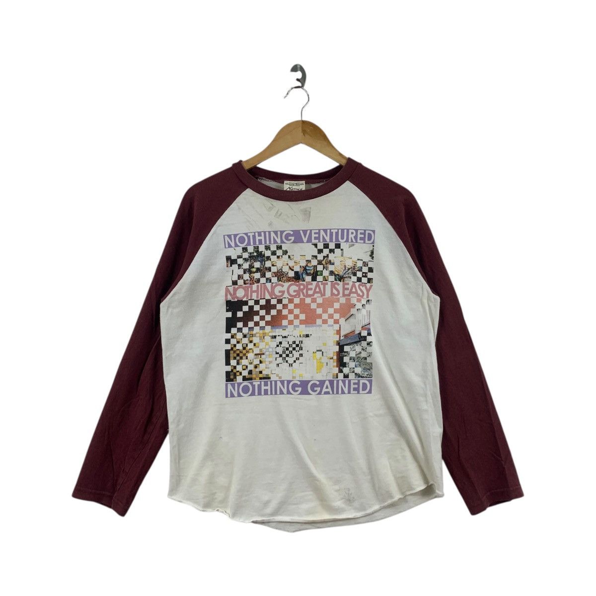 Other MORRIS SMITH x FOX GLOVE Art Director Raglan Tee Shirt Top Size L / US 10 / IT 46 - 1 Thumbnail