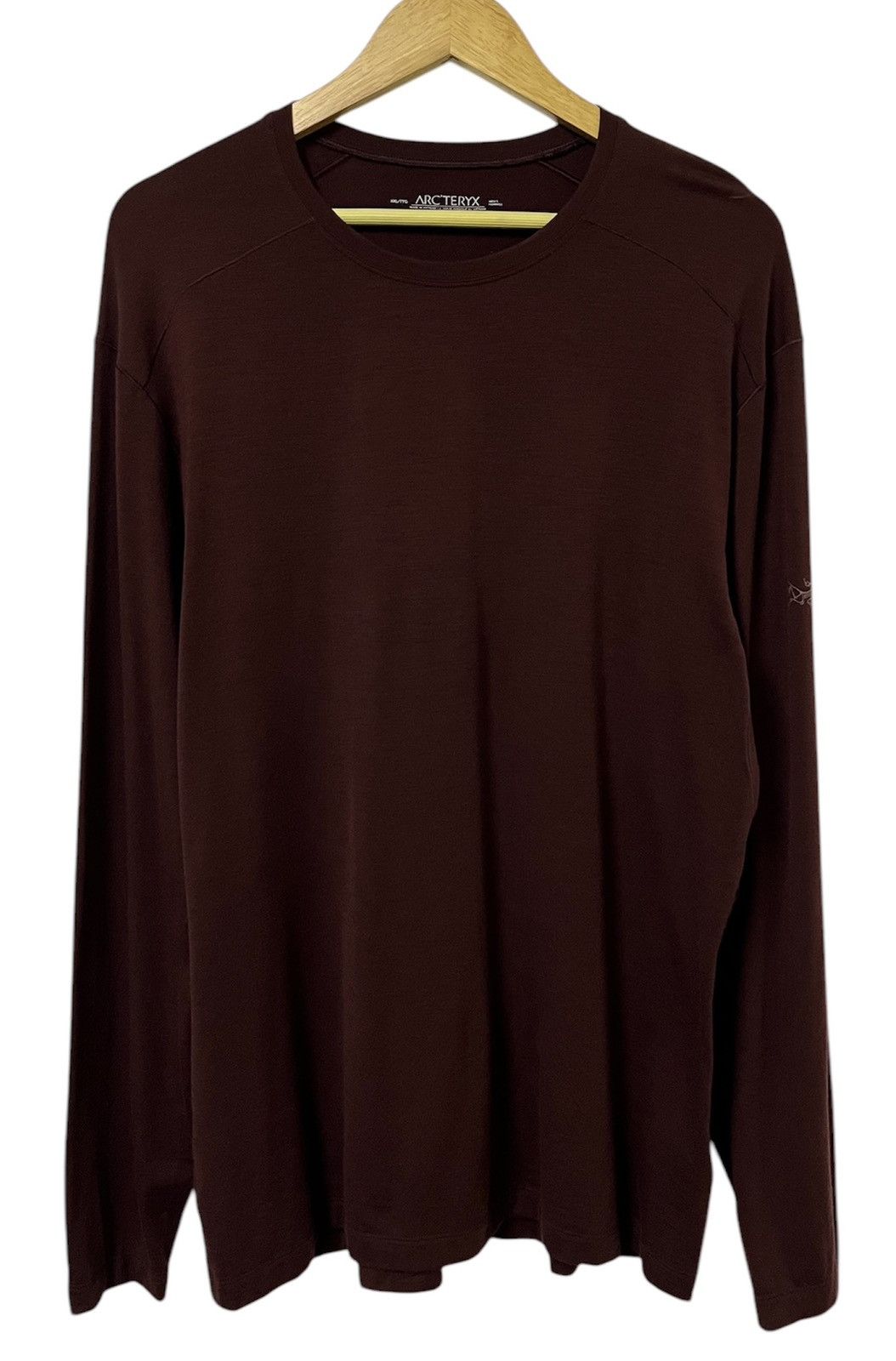 Arc'teryx ARCTERYX SATORO AR CREW NECK LONG SLEEVE LOGO TSHIRT Size US XL / EU 56 / 4 - 6 Thumbnail