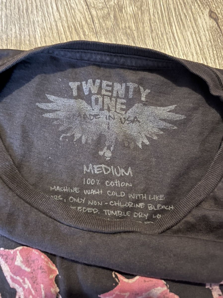 Designer × Vintage Opium T-shirt Twenty One made in USA Size US M / EU 48-50 / 2 - 5 Thumbnail