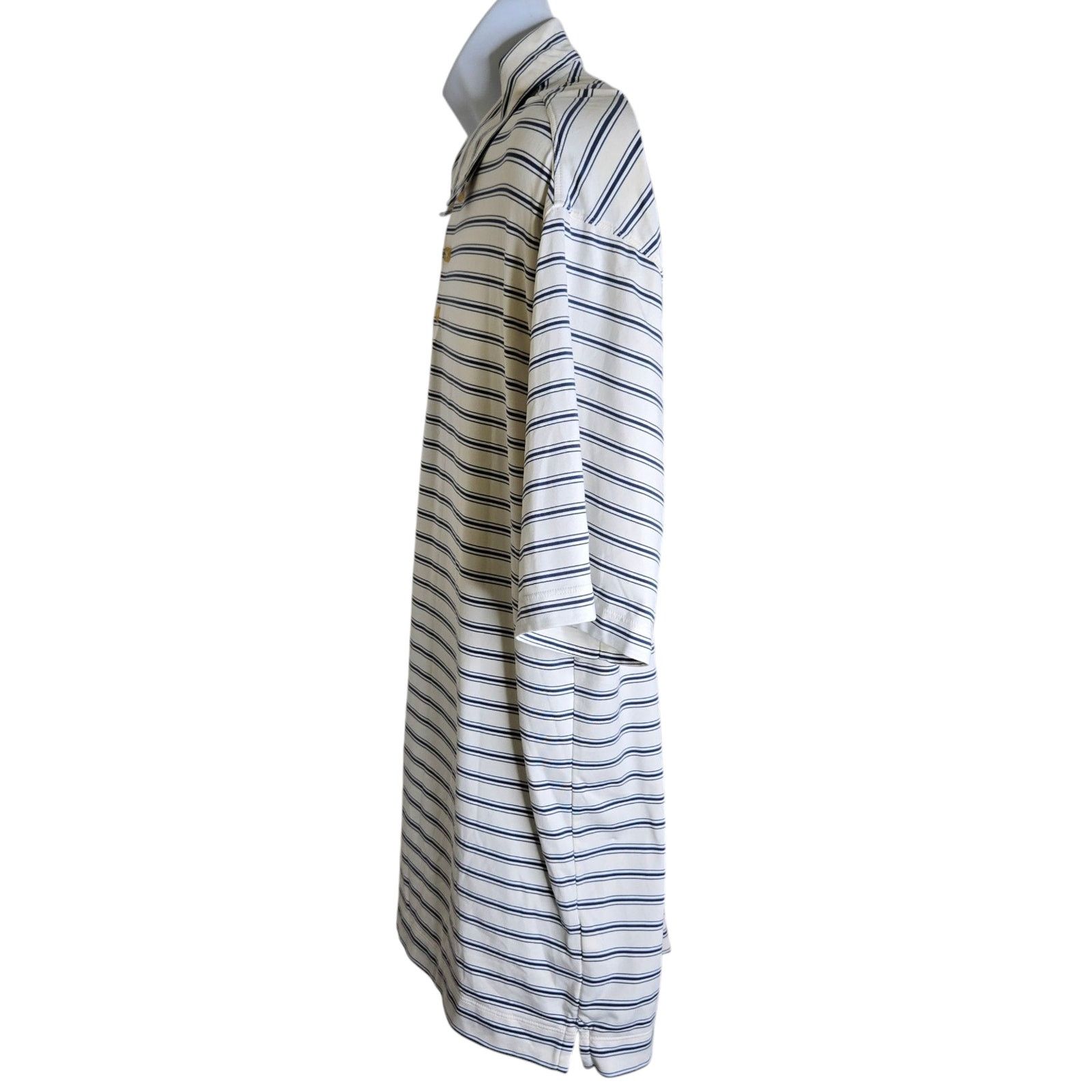 Nike Nike Golf Mens Polo Shirt Large Striped Fit Dry Grandpacore Size US L / EU 52-54 / 3 - 3 Thumbnail