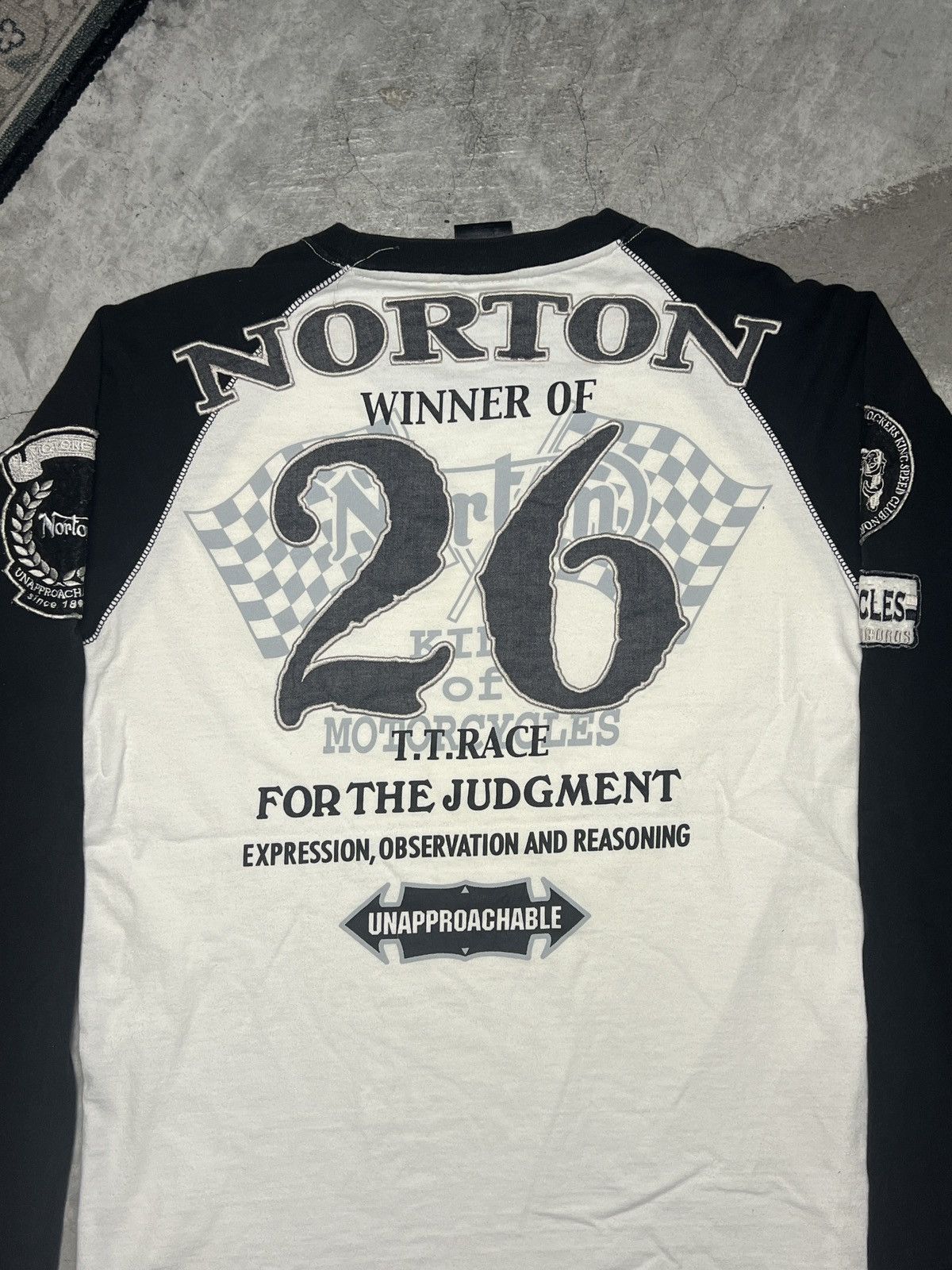 Norton Vintage Norton Mortorcycle club Size US M / EU 48-50 / 2 - 5 Thumbnail
