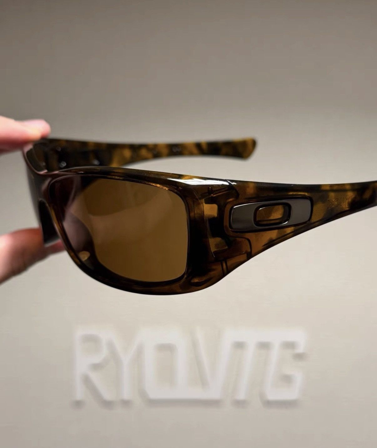 Oakley OAKLEY HIJINX Tortoise Shell Sport Sunglasses K24 Size ONE SIZE - 2 Thumbnail