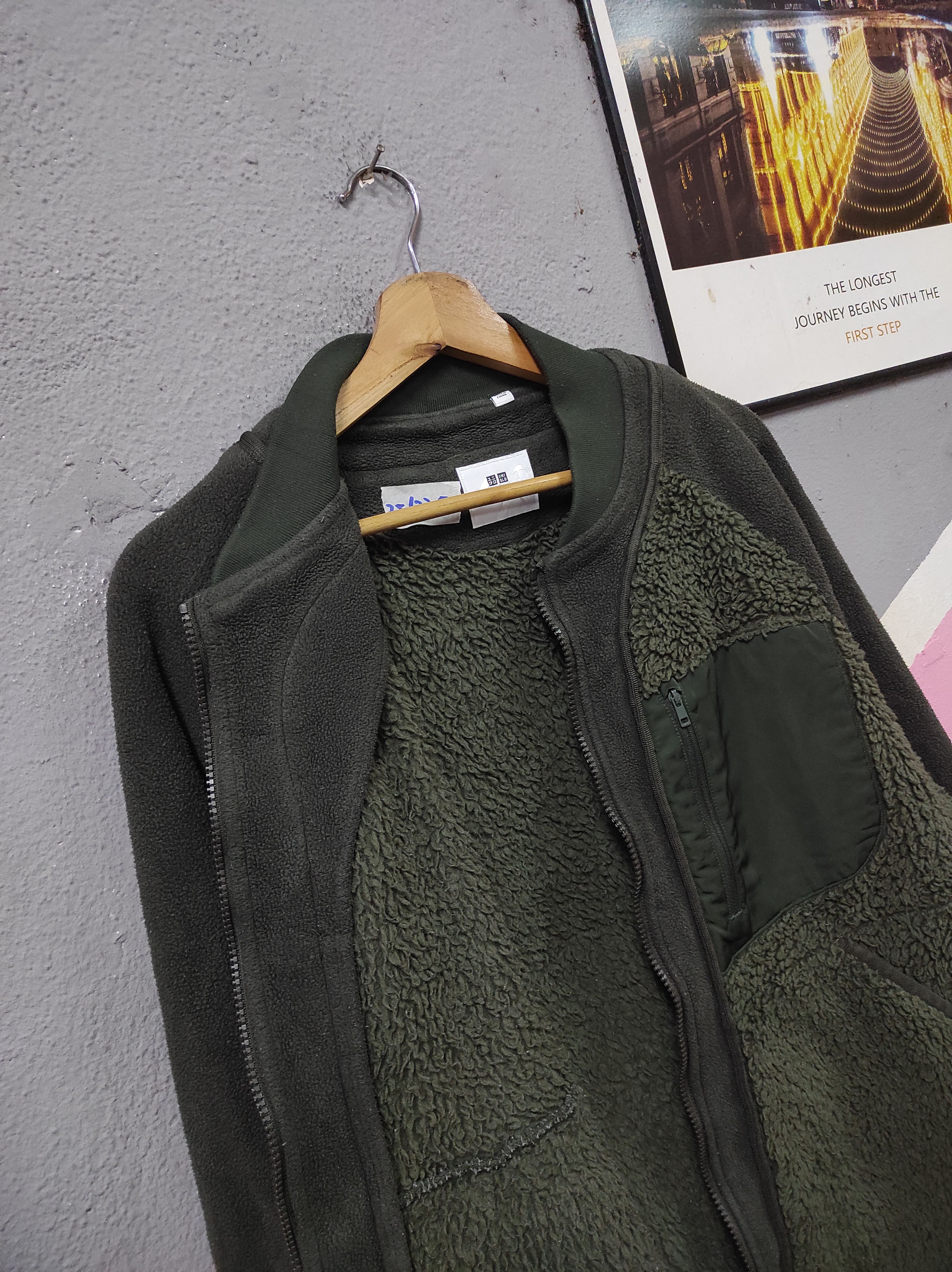 Uniqlo × White Mountaineering UNIQLO X WHITE MOUNTAINEERING JACKET SWEATER FLEECE Size US L / EU 52-54 / 3 - 4 Thumbnail