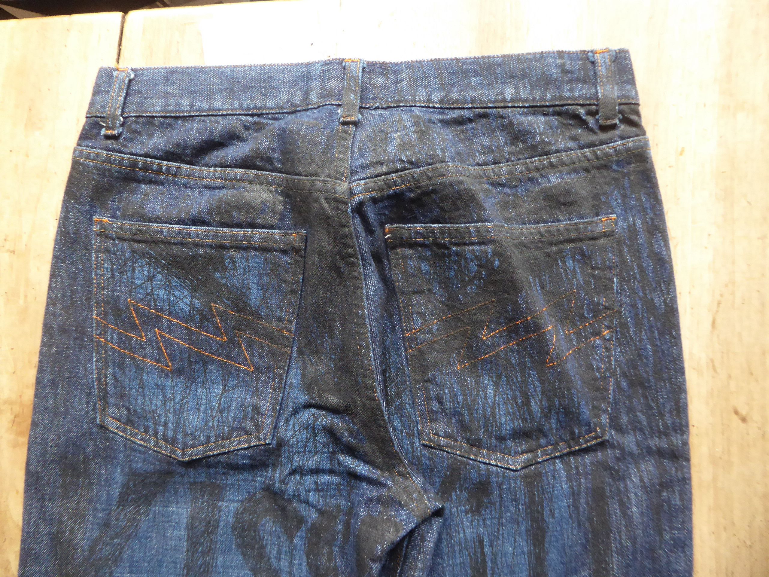 W&LT × Walter Van Beirendonck letter print denims Jeans Size US 32 / EU 48 - 6 Thumbnail
