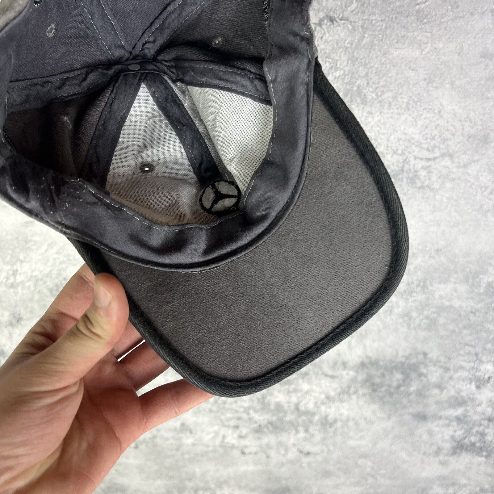 Mercedes-Benz Mercedes Benz Cap Men's Gray One Size ` Size ONE SIZE - 10 Thumbnail