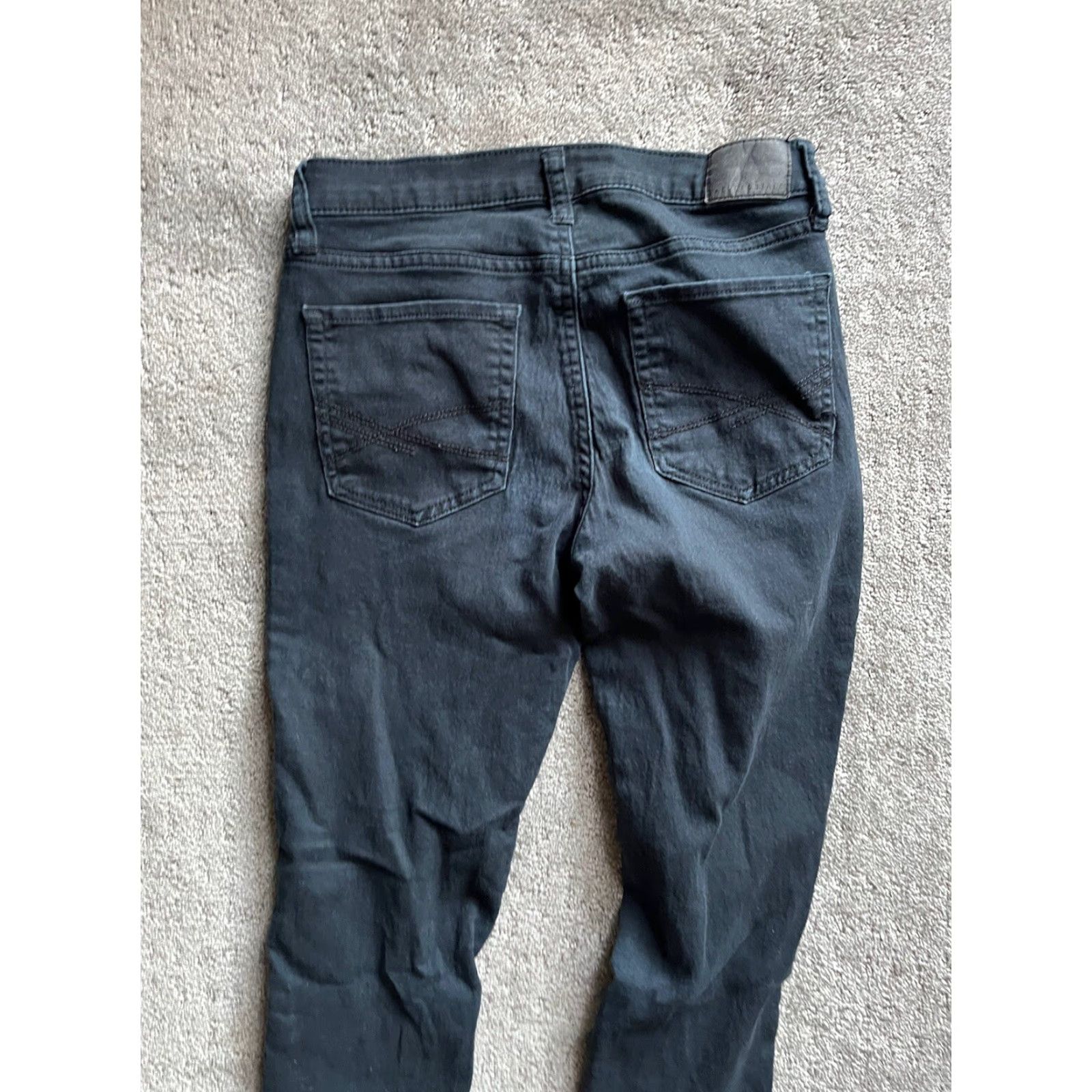 Vintage Aéropostale Jeans Women's 4 Regular High Waisted Jegging 5-Pocket Black Denim Size 27" / US 4 / IT 40 - 2 Thumbnail
