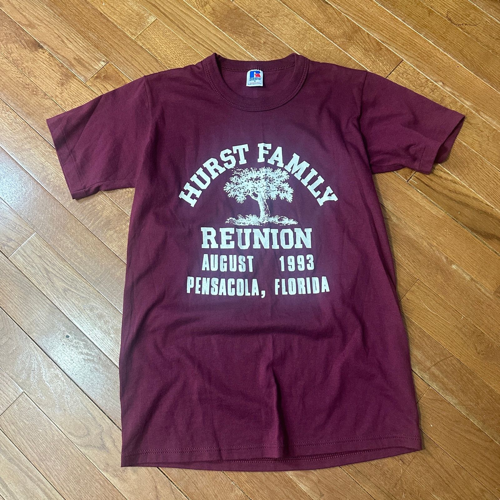 Vintage Vintage 1993 Russell Hurst Family Reunion T Shirt S Size S / US 4 / IT 40 - 1 Thumbnail