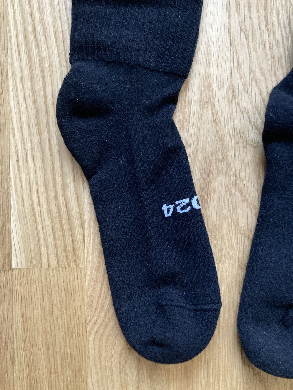 Rick Owens F/W 24 "PORTERVILLE" Black Cashmere Knee Socks Rick Owens Size ONE SIZE - 6 Thumbnail