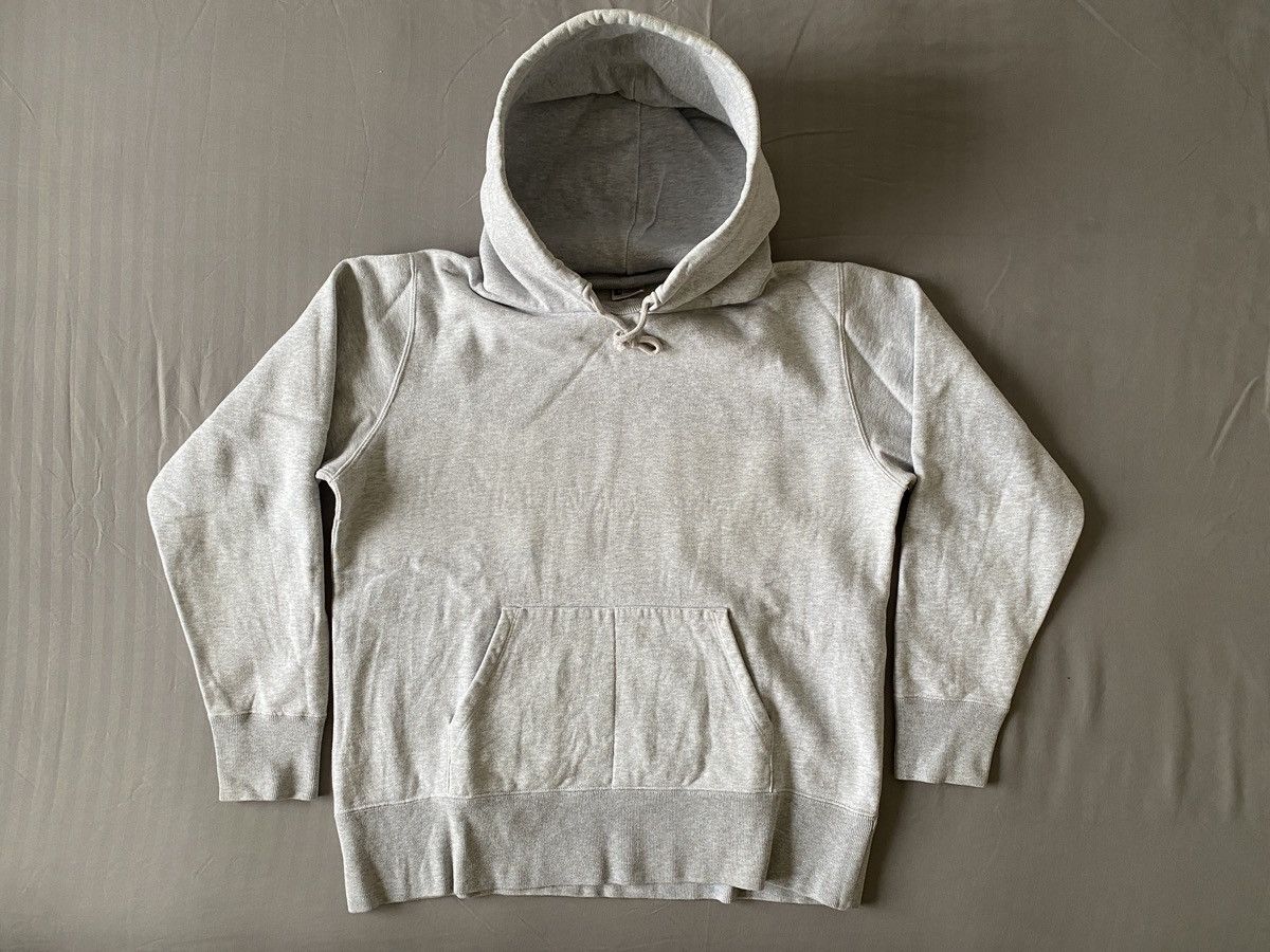 Image of 50S Champion Afterhood Vintage Hoodie in Grey, Men's (Size Large)