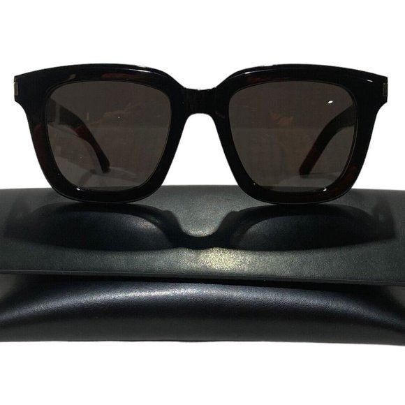 image of YVES Saint Laurent NWT Saint Laurent Sl465 - 001 Sunglasses in Black, Men's