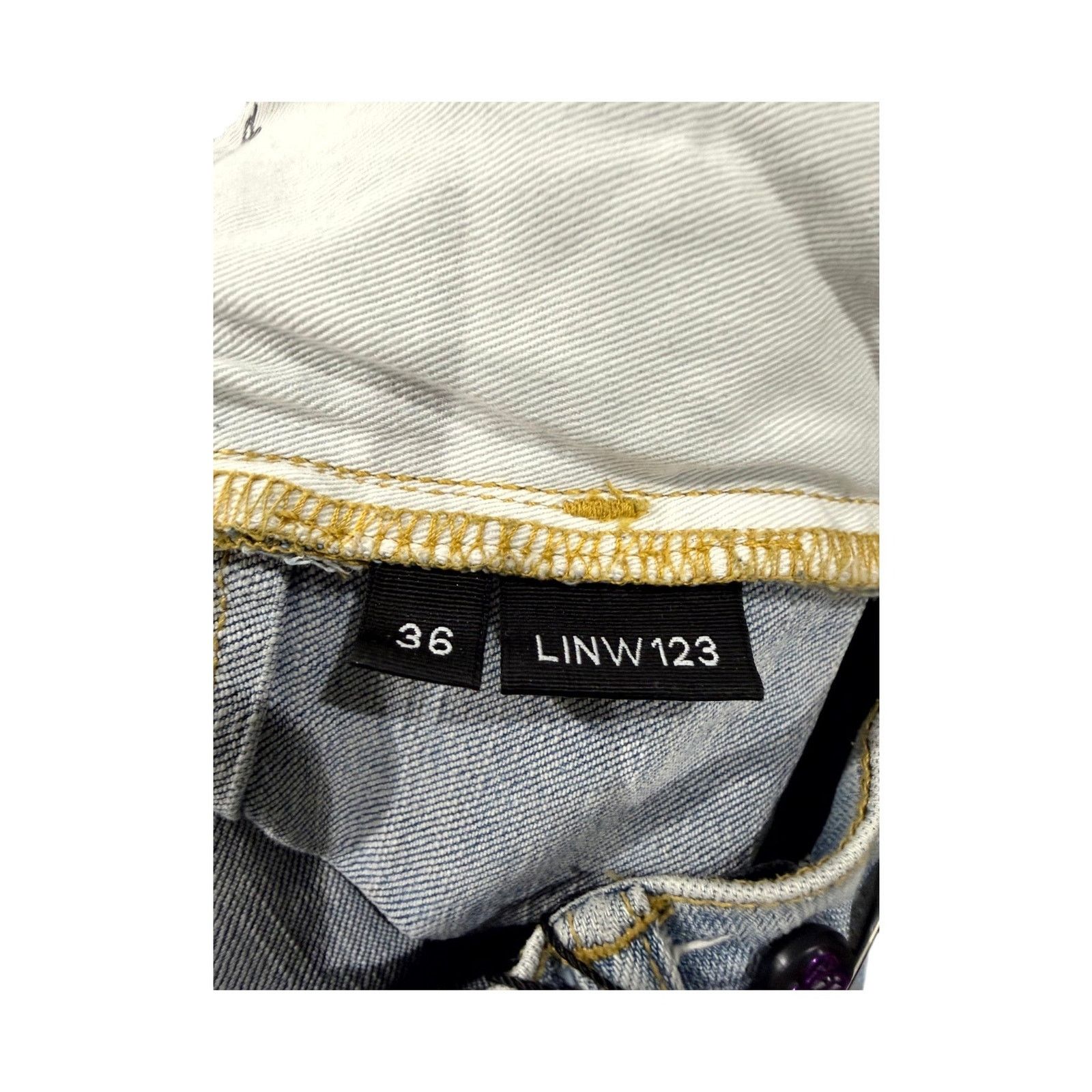 Purple Brand Purple Brand Plain Light Wash Jeans Size US 36 / EU 52 - 5 Thumbnail