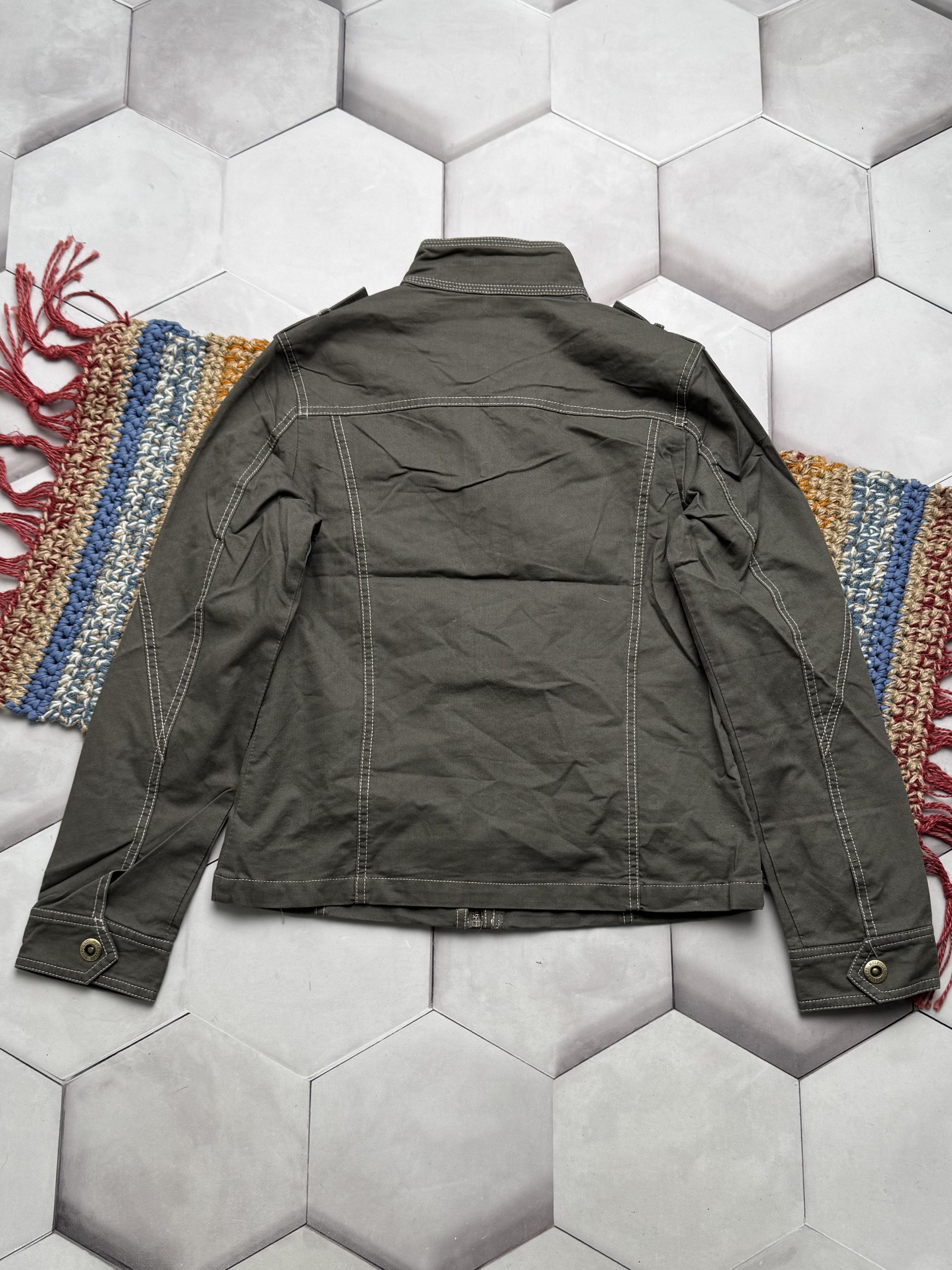 Vintage Women's Vintage Military Jacket Olive Coat Field Army (E4) Size S / US 4 / IT 40 - 5 Thumbnail