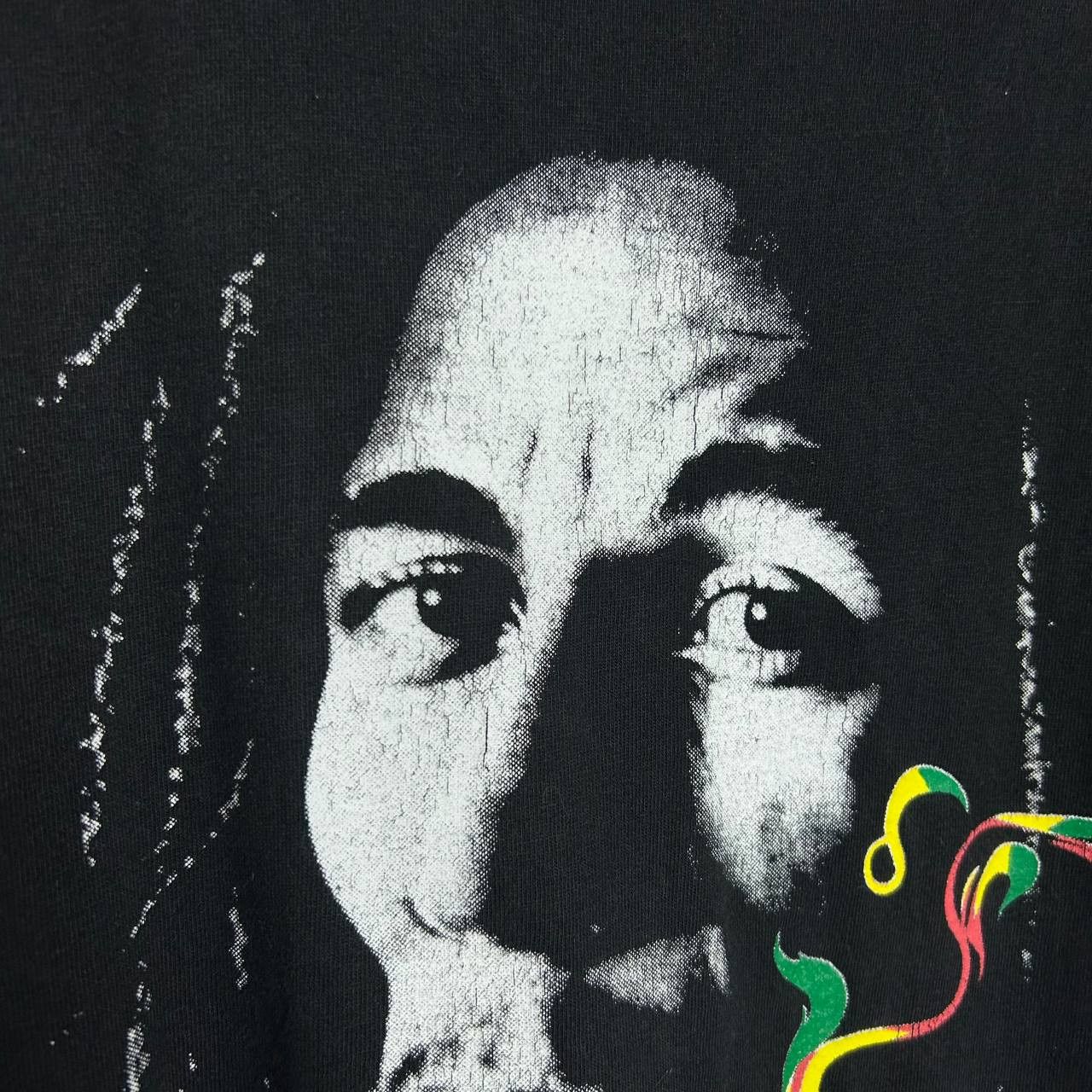 Bob Marley Vintage Bob Marley Big logo Band 2000s tee size L Size US L / EU 52-54 / 3 - 3 Thumbnail