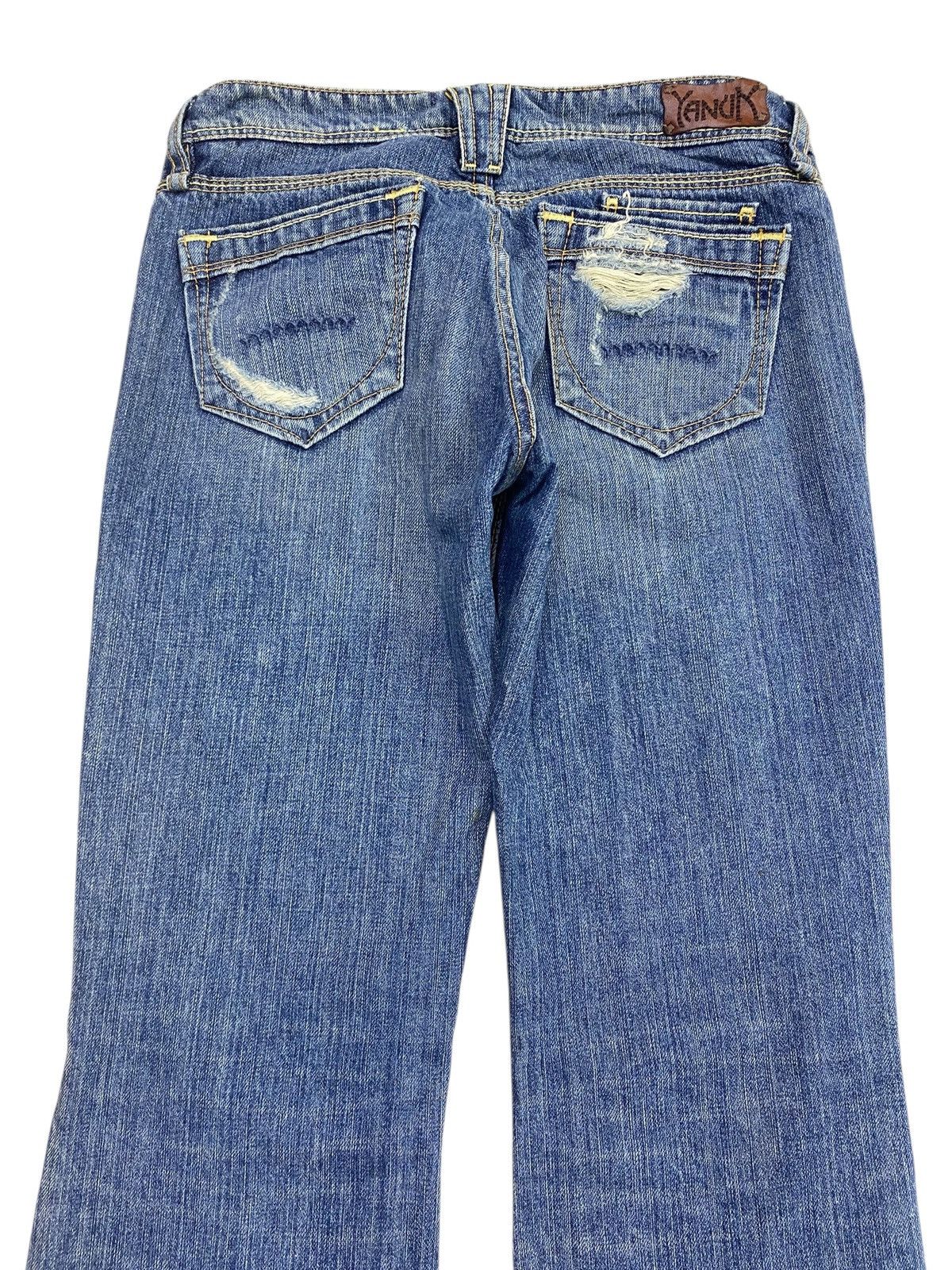 Japanese Brand Japanese Brand Whiskers Faded Wash Style Ripped Jeans Size US 28 / EU 44 - 4 Thumbnail