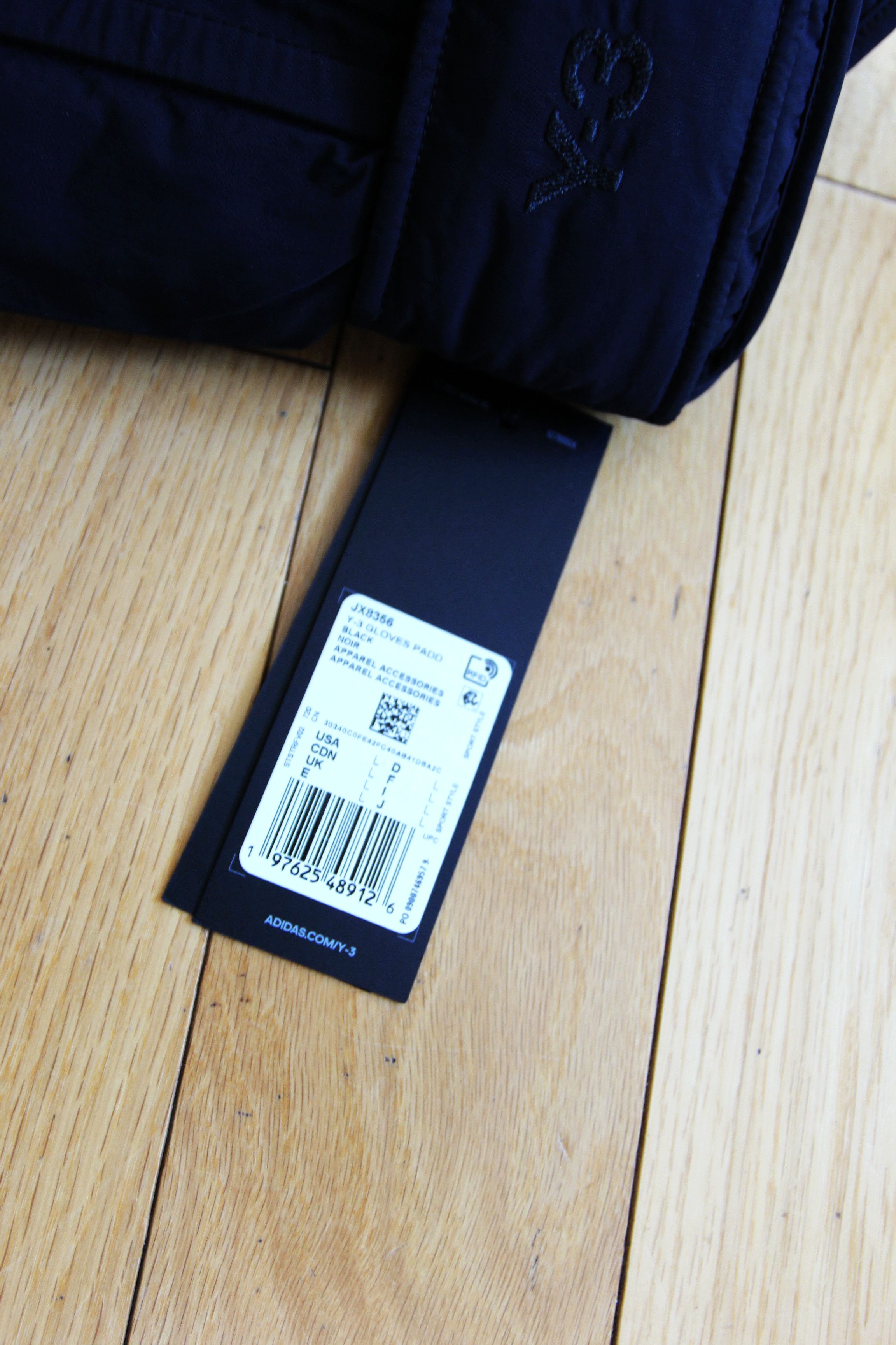Y-3 BNWT AW25 Y-3 PADDED GLOVES L Size ONE SIZE - 3 Thumbnail