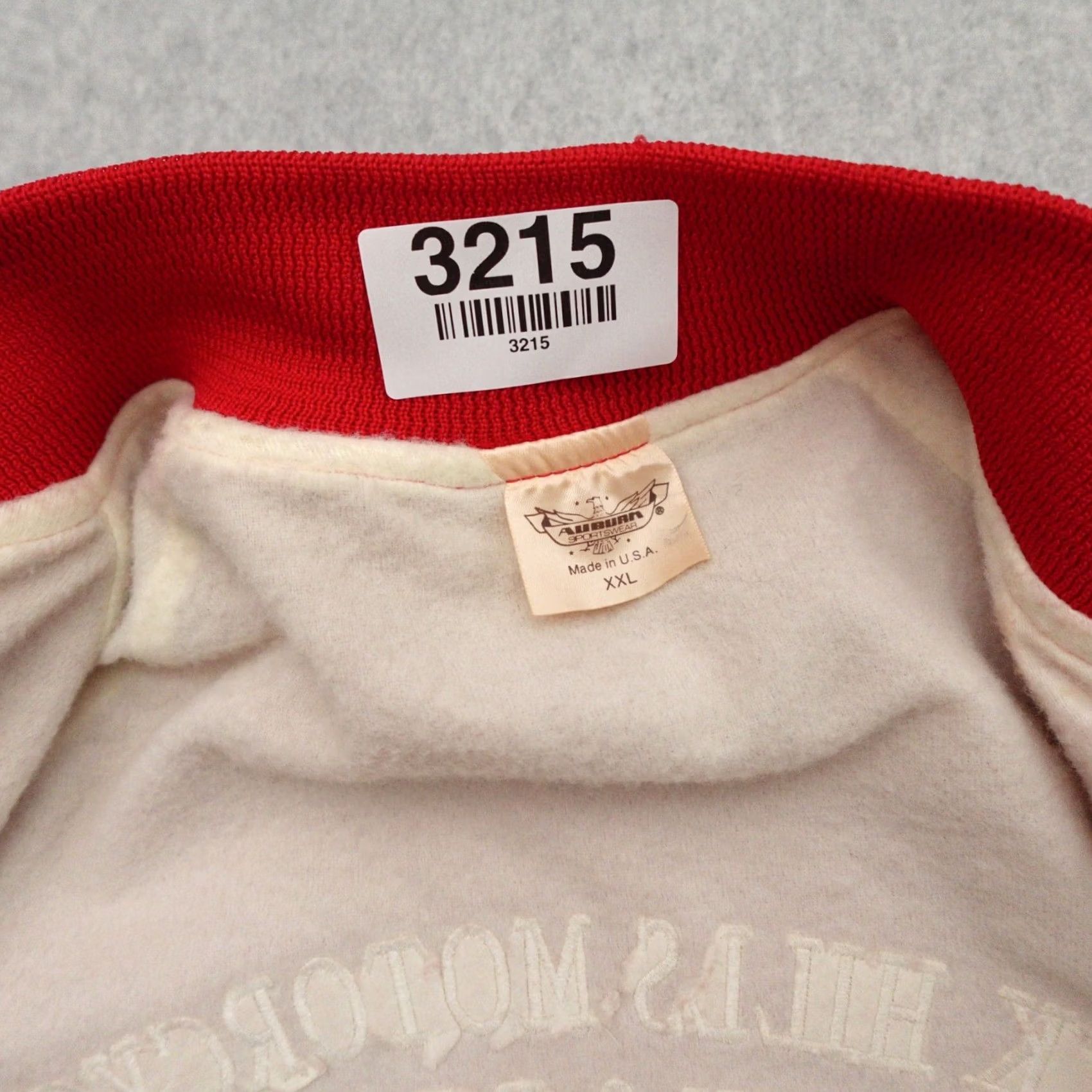 Vintage VTG Auburn Sportswear Motorcycle Jacket Mens 2XL Red Nylon 28x26 Racing Races Belted Vintage Auburn Sportswear Jacket Mens 2XL Red Nylon 28x26 Size US XXL / EU 58 / 5 - 5 Thumbnail