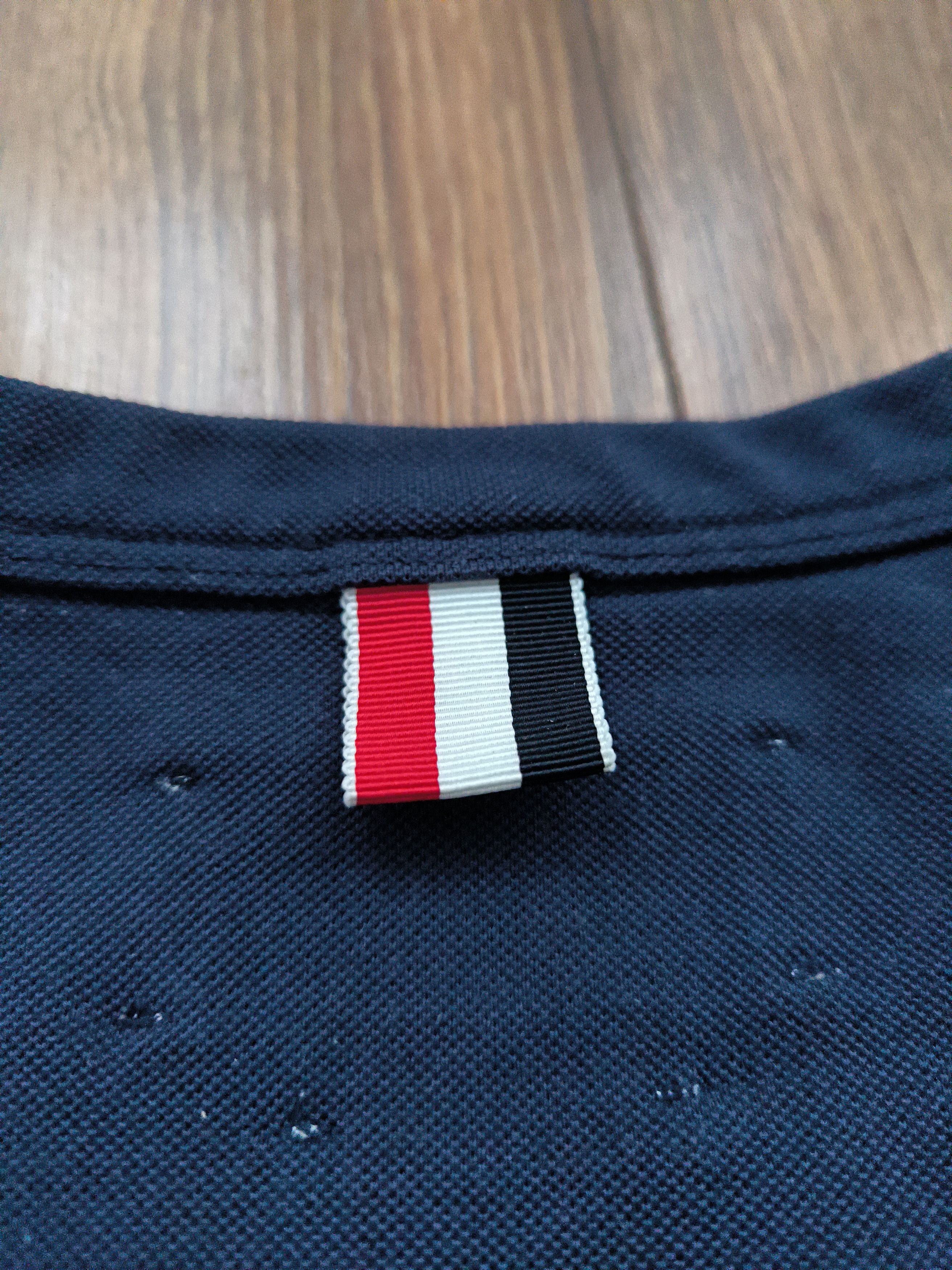 Thom Browne TB Navy Pocket Tee, size 2, good condition plus Size US M / EU 48-50 / 2 - 7 Thumbnail