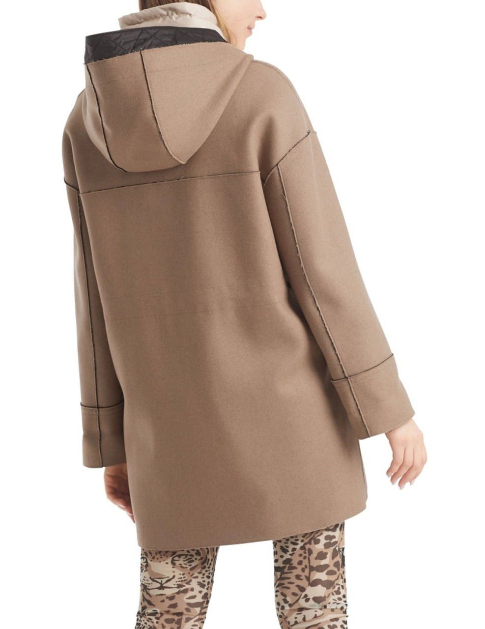 Other Marc Cain Design Reversible Coat Hooded Classic Jacket Size XL / US 12-14 / IT 48-50 - 4 Thumbnail