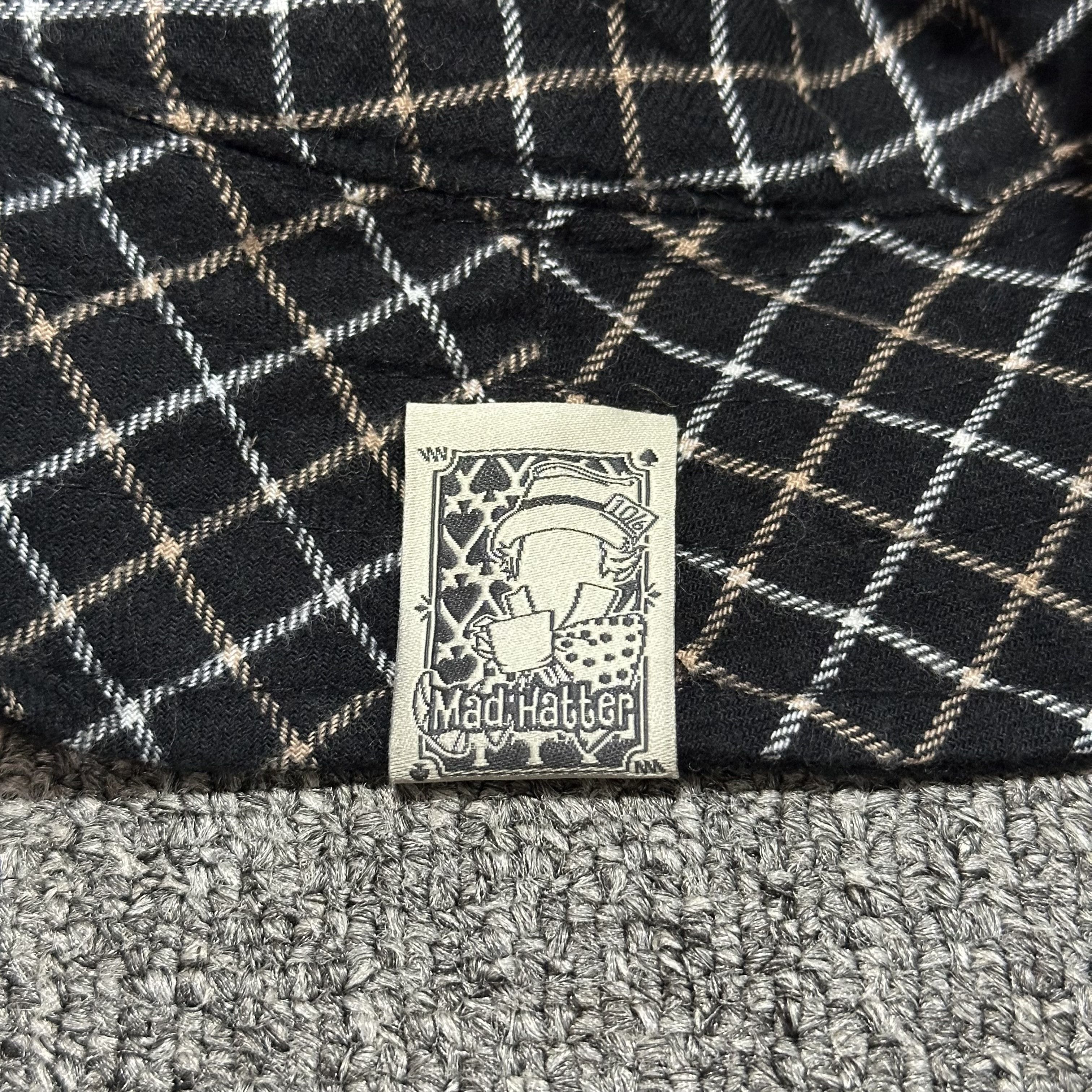 Japanese Brand Mad Hatter Reiversible Buckethats Size ONE SIZE - 6 Thumbnail