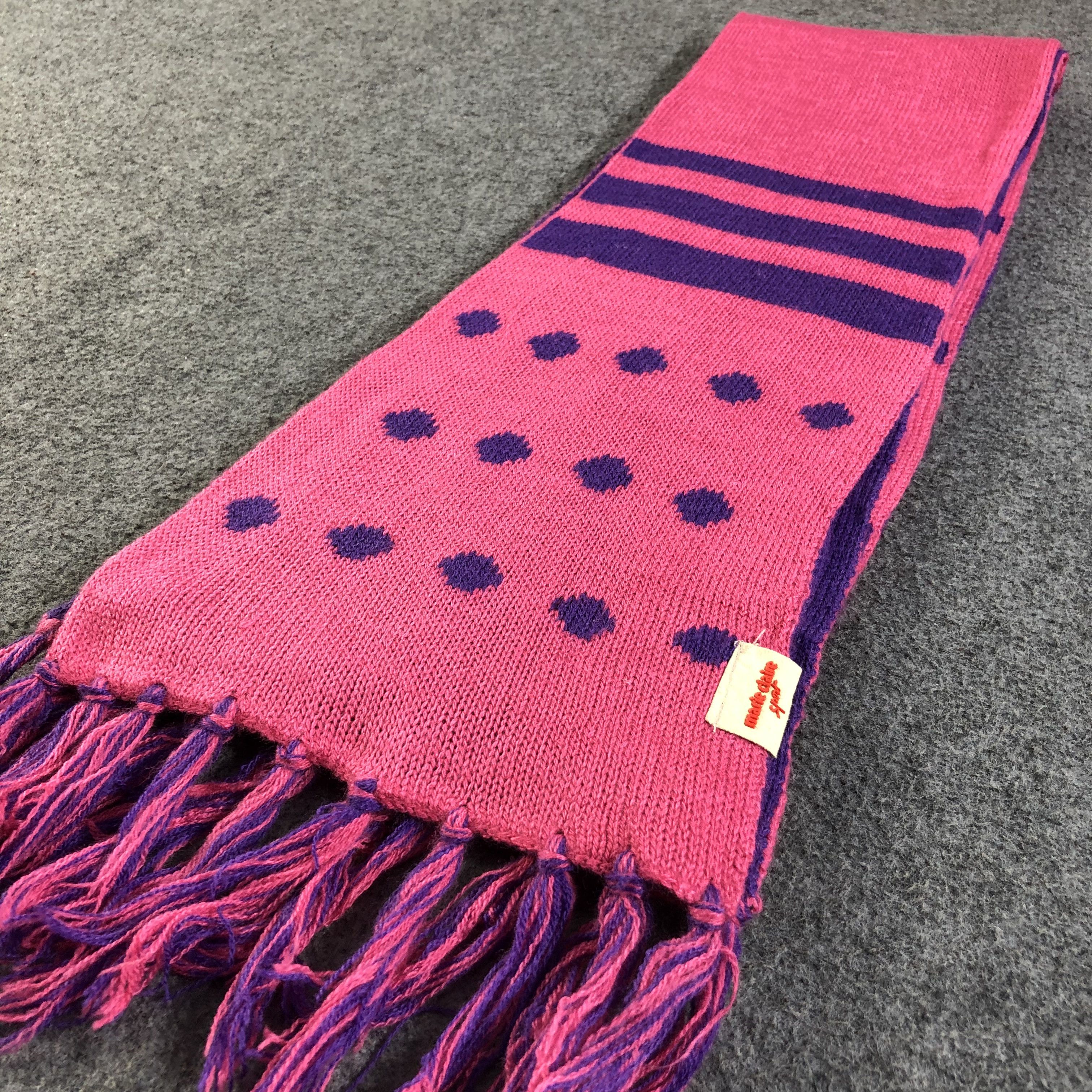 Vintage Marie Claire Sport Pink Scarf Muffler V1239 Size ONE SIZE - 3 Thumbnail