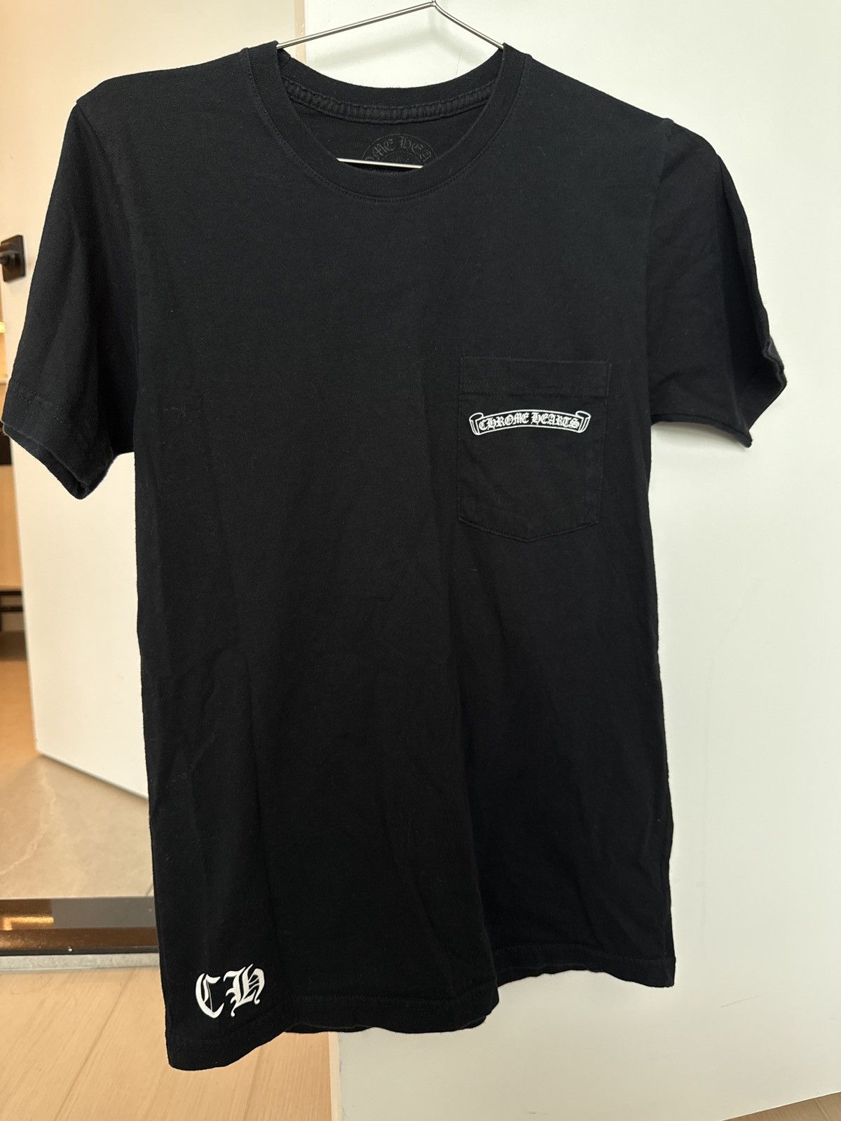 Chrome Hearts Chrome Hearts Pocket Logo Tee w/ Back Spade Design Size US S / EU 44-46 / 1 - 2 Thumbnail